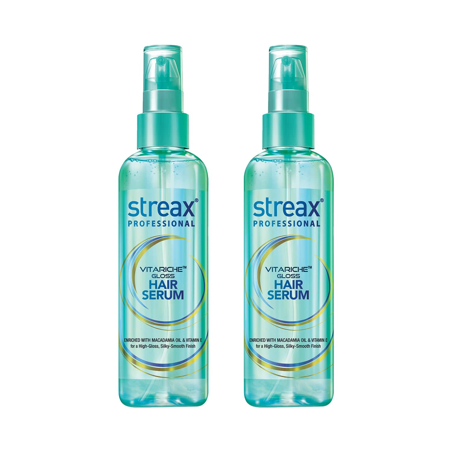 Streax Professional | Streax Professional Vitariche Gloss Hair Serum (45 ml) - (Pack of 2) Combo
