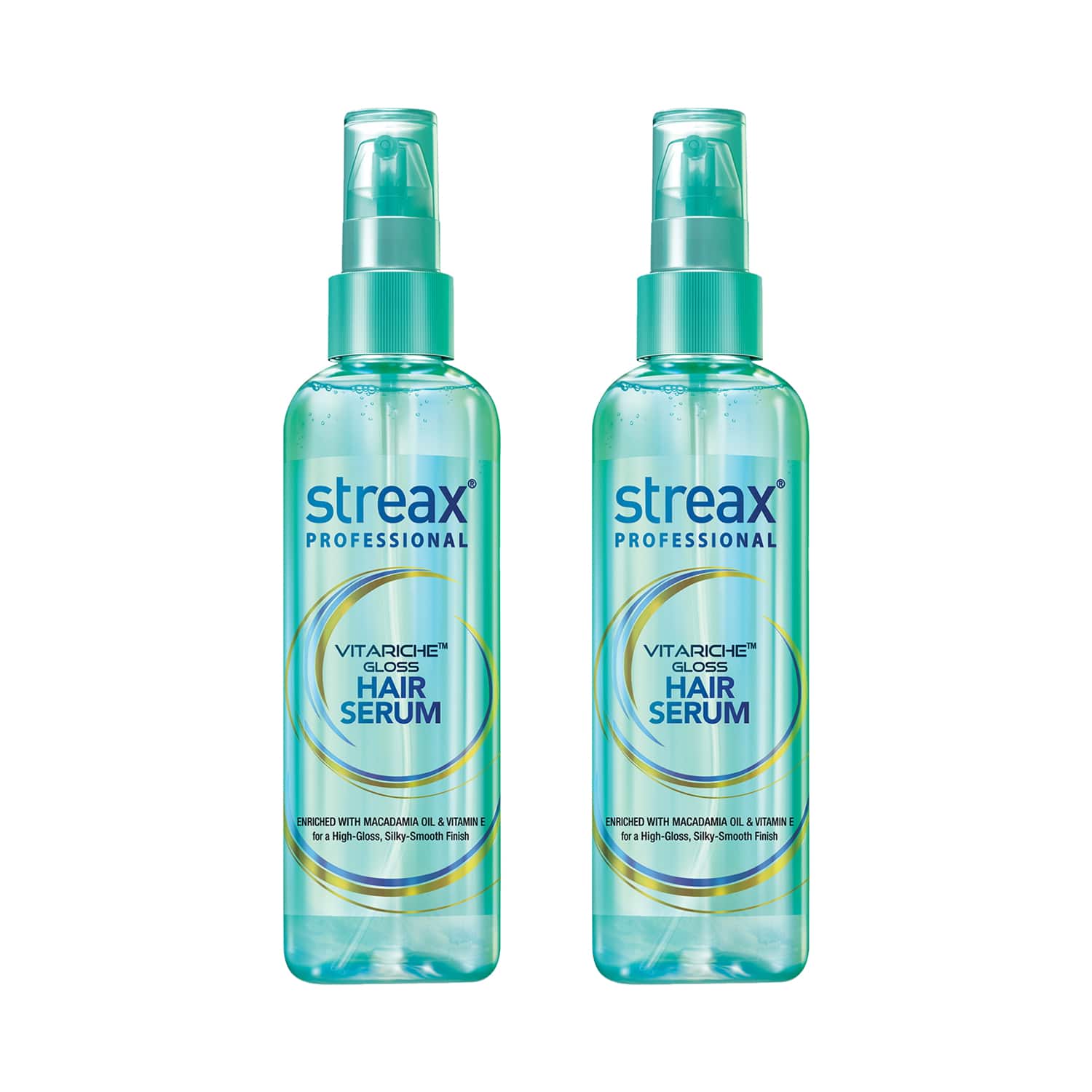 Streax Professional | Streax Professional Vitariche Gloss Hair Serum (115 ml) - (Pack of 2) Combo