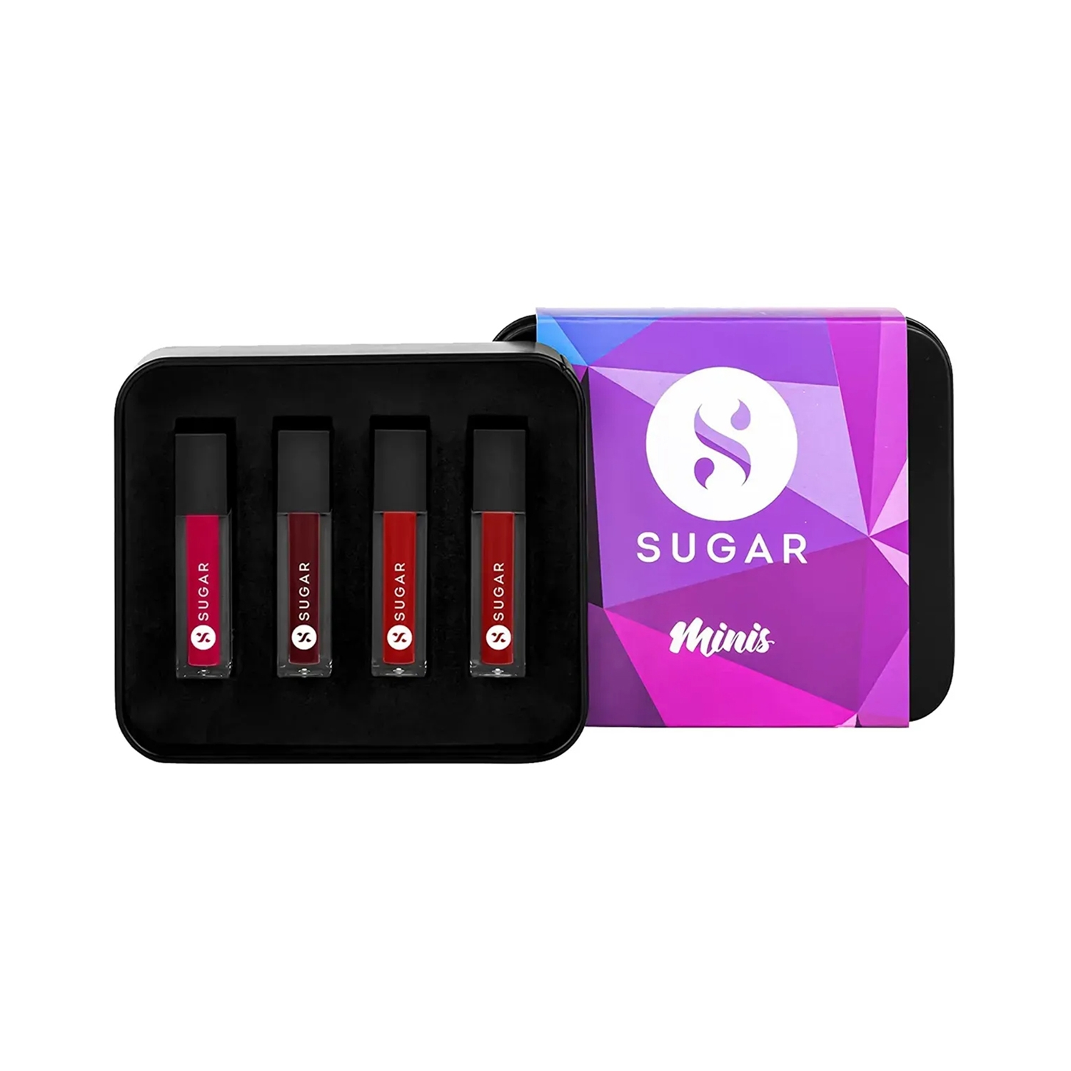 SUGAR Cosmetics | SUGAR Cosmetics Sassy Lips Mini Lipstick Set - Multi (1.1ml) - 4 Pcs