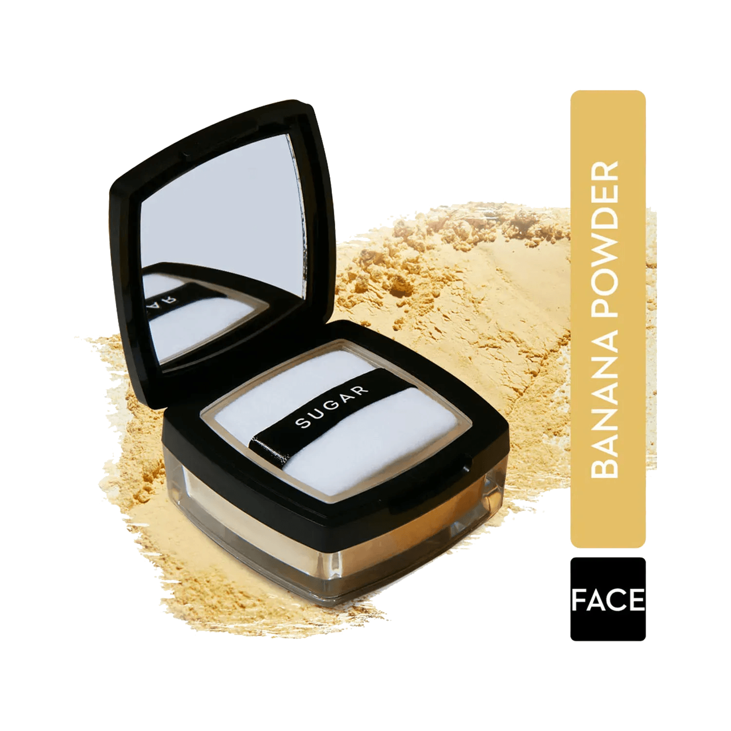 SUGAR Cosmetics | SUGAR Cosmetics All Set To Go Banana Loose Powder - Beige (7g)