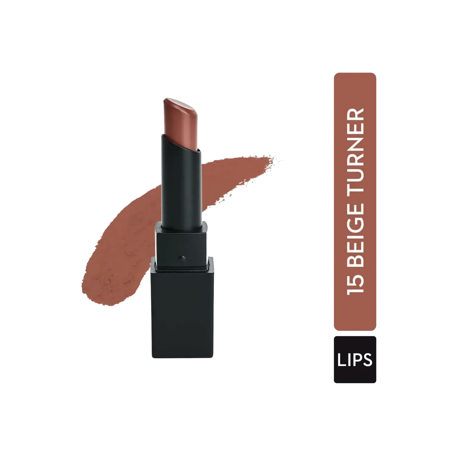 SUGAR Cosmetics Nothing Else Matter Longwear Lipstick - 15 Beige Turner (3.5g)