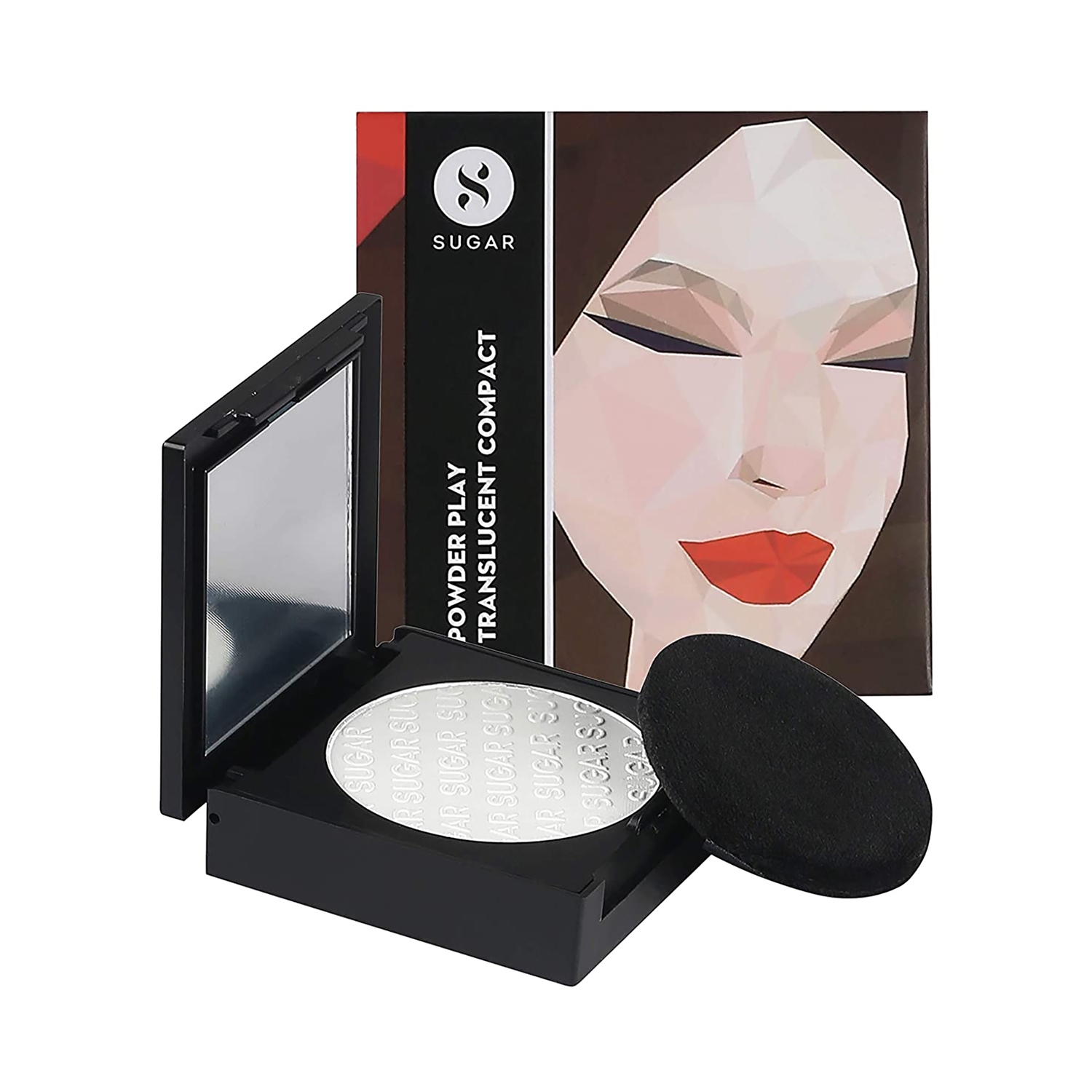 SUGAR Cosmetics | SUGAR Cosmetics Powder Play Translucent Compact - (6g)