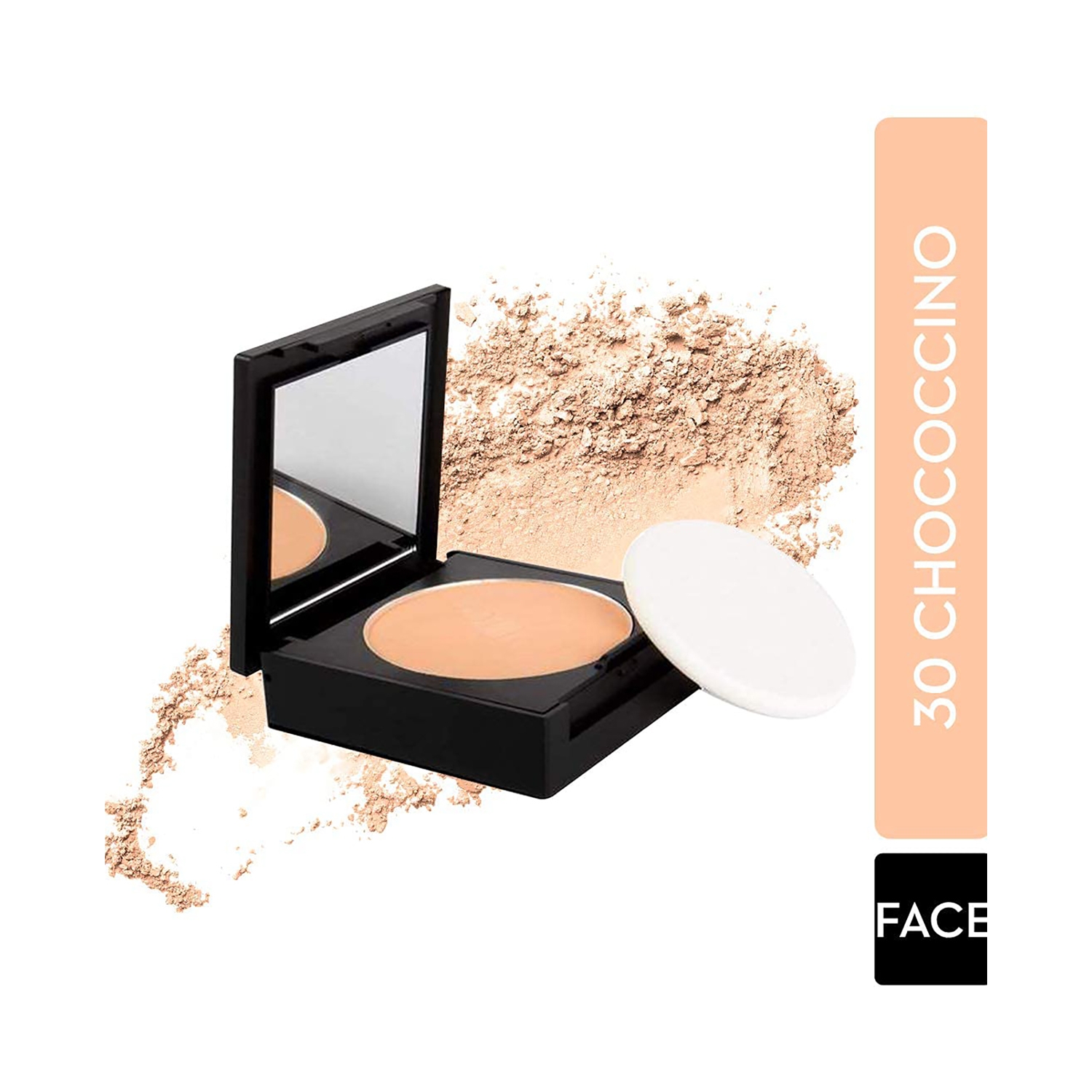 SUGAR Cosmetics | SUGAR Cosmetics Dream Cover SPF15 Mattifying Compact - 30 Chococcino (medium) (6g)