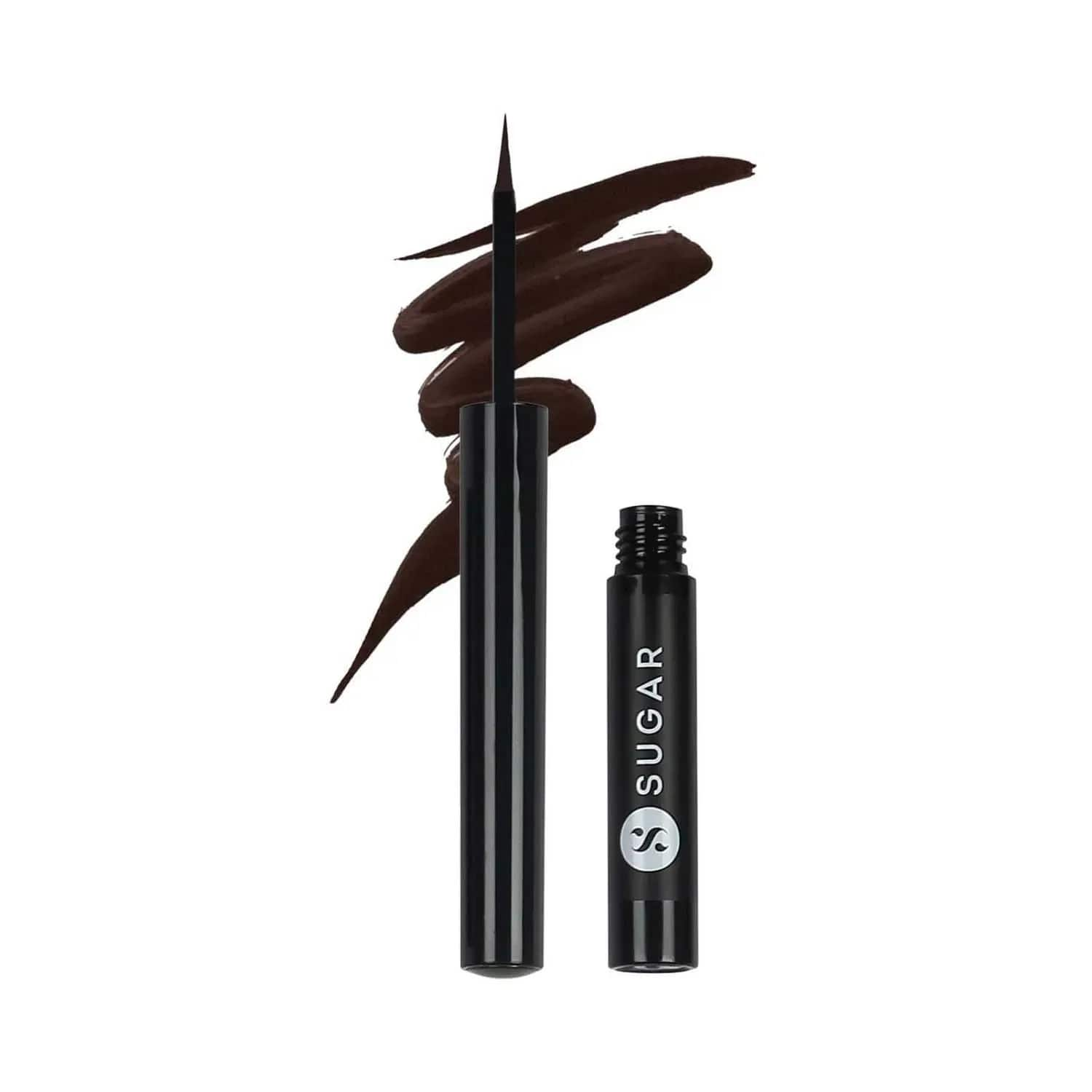 SUGAR Cosmetics | SUGAR Cosmetics Eye Warned You So! Double Matte Eyeliner - 04 Coffee Shop (1.7ml)