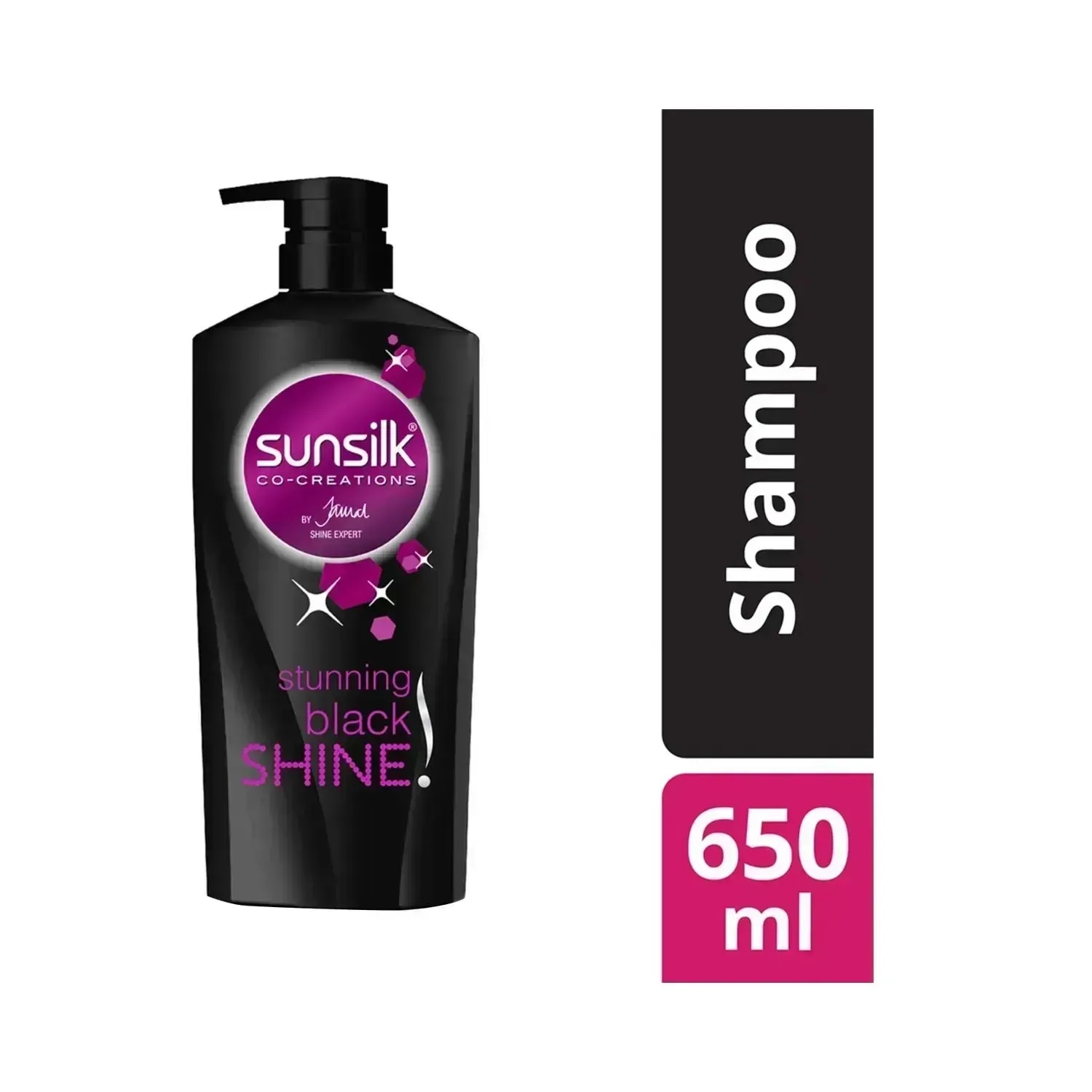 Sunsilk | Sunsilk Stunning Black Shine Shampoo - (650ml)
