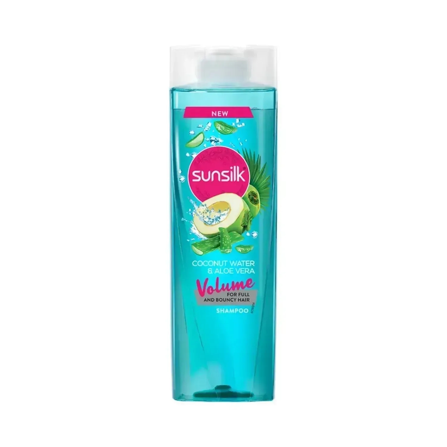 Sunsilk Coconut Water & Aloe Vera Volume Hair Shampoo - (195ml)