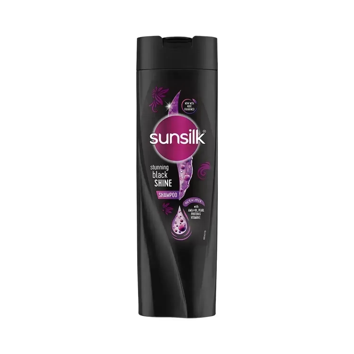 Sunsilk | Sunsilk Stunning Black Shine Shampoo With Amla+ Oil Pearl Protein & Vitamin E (80ml)