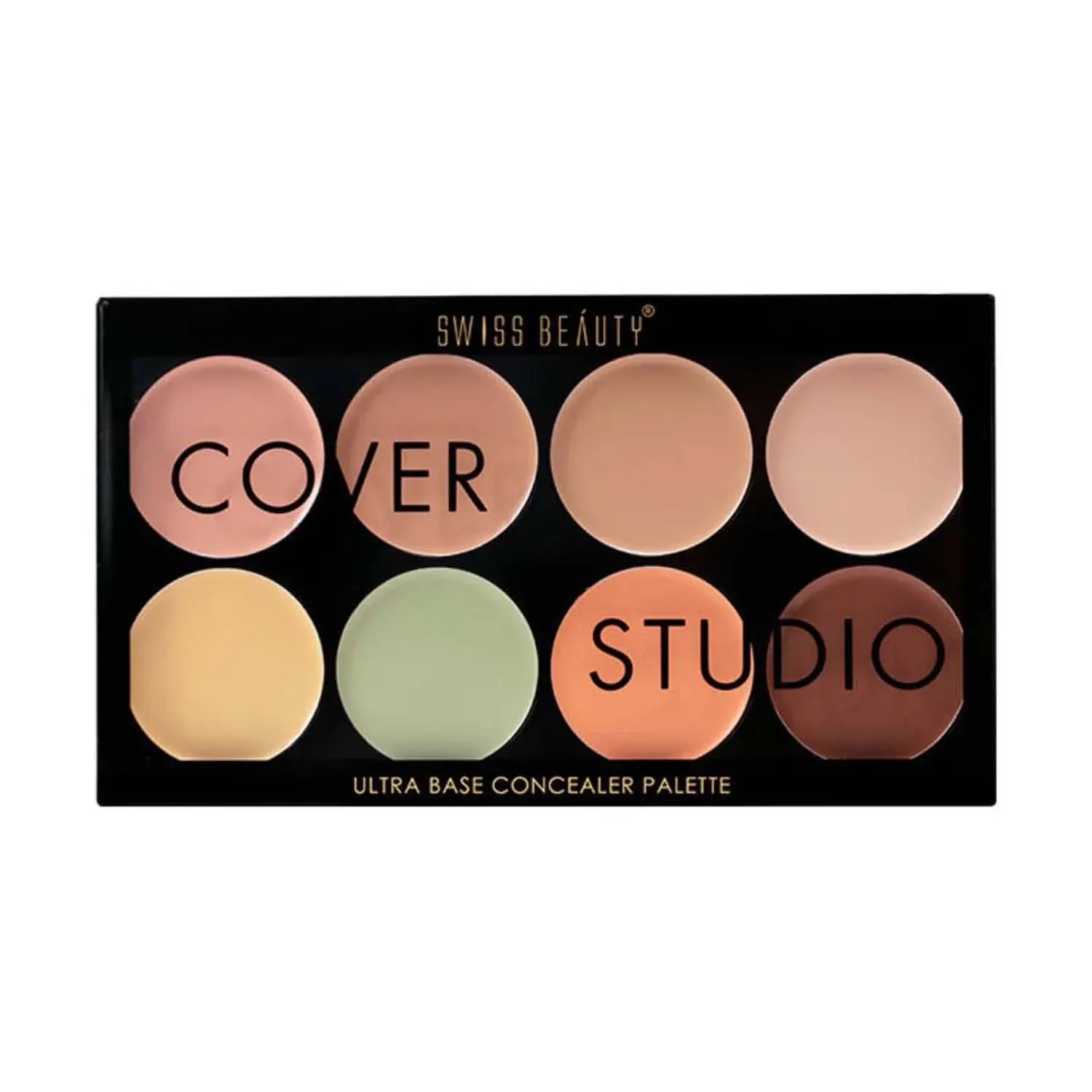 Swiss Beauty | Swiss Beauty Cover Studio Ultra Base Concealer Palette - Shade 3 (16g)