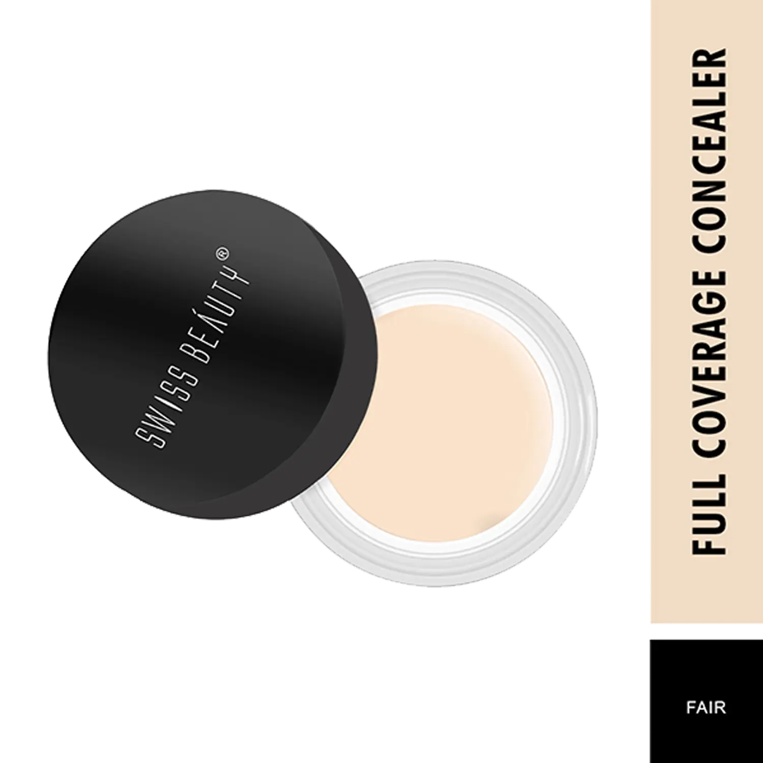 Swiss Beauty | Swiss Beauty Full Coverage Creamy Concealer - Fair (10g)