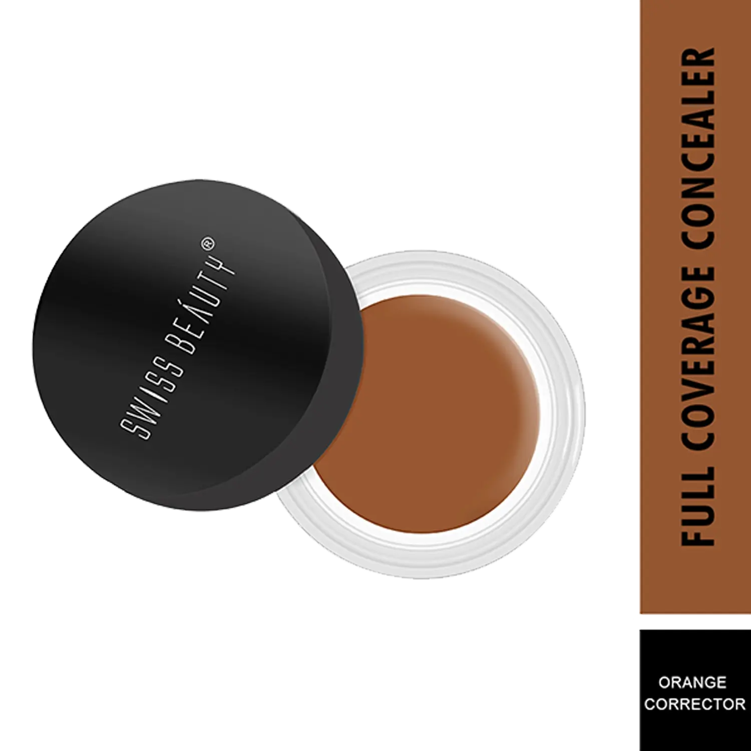 Swiss Beauty | Swiss Beauty Full Coverage Creamy Concealer - Orange Corrector (10g)