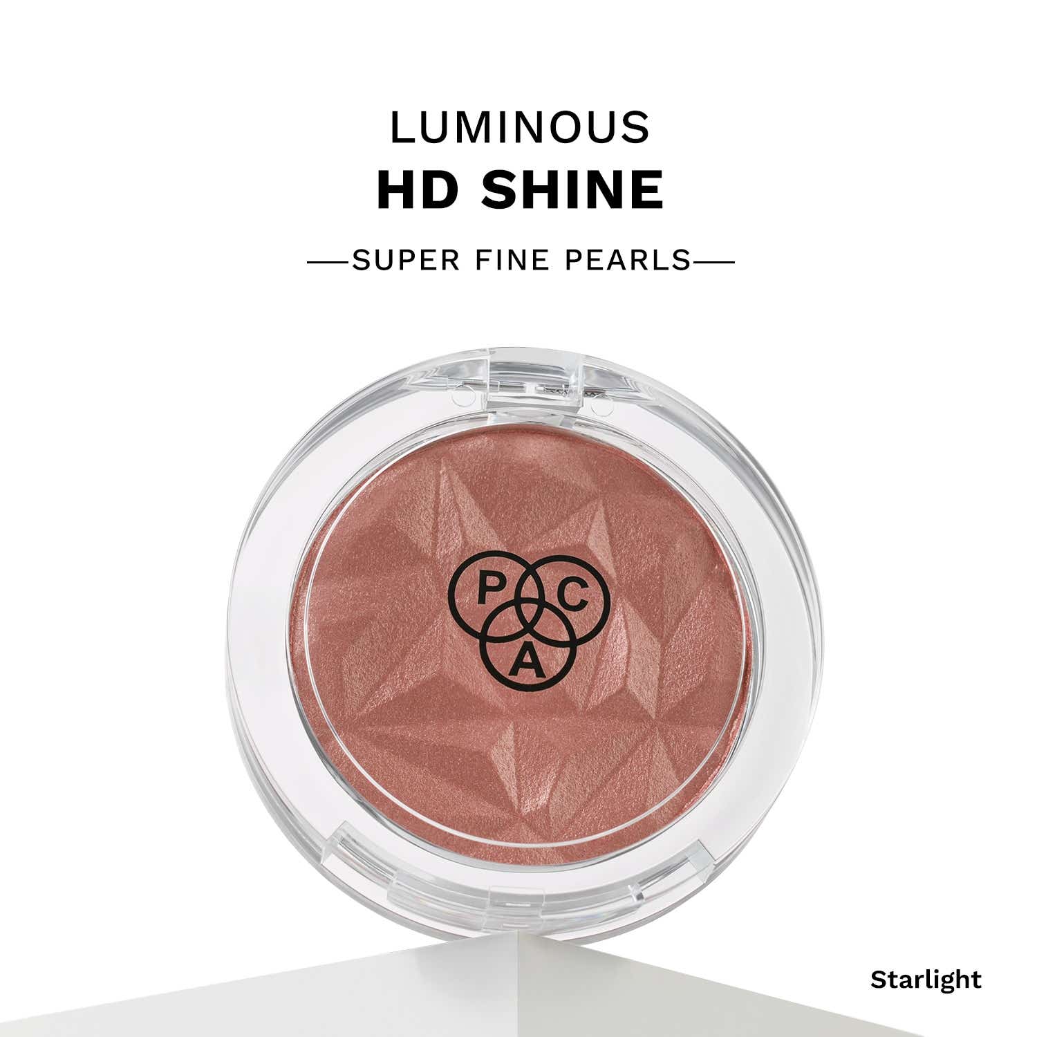 PAC | PAC Killer Glow Powder Highlighter Micro Pearls Rose Gold Luminous HD Shine - Starlight (8.11 g)