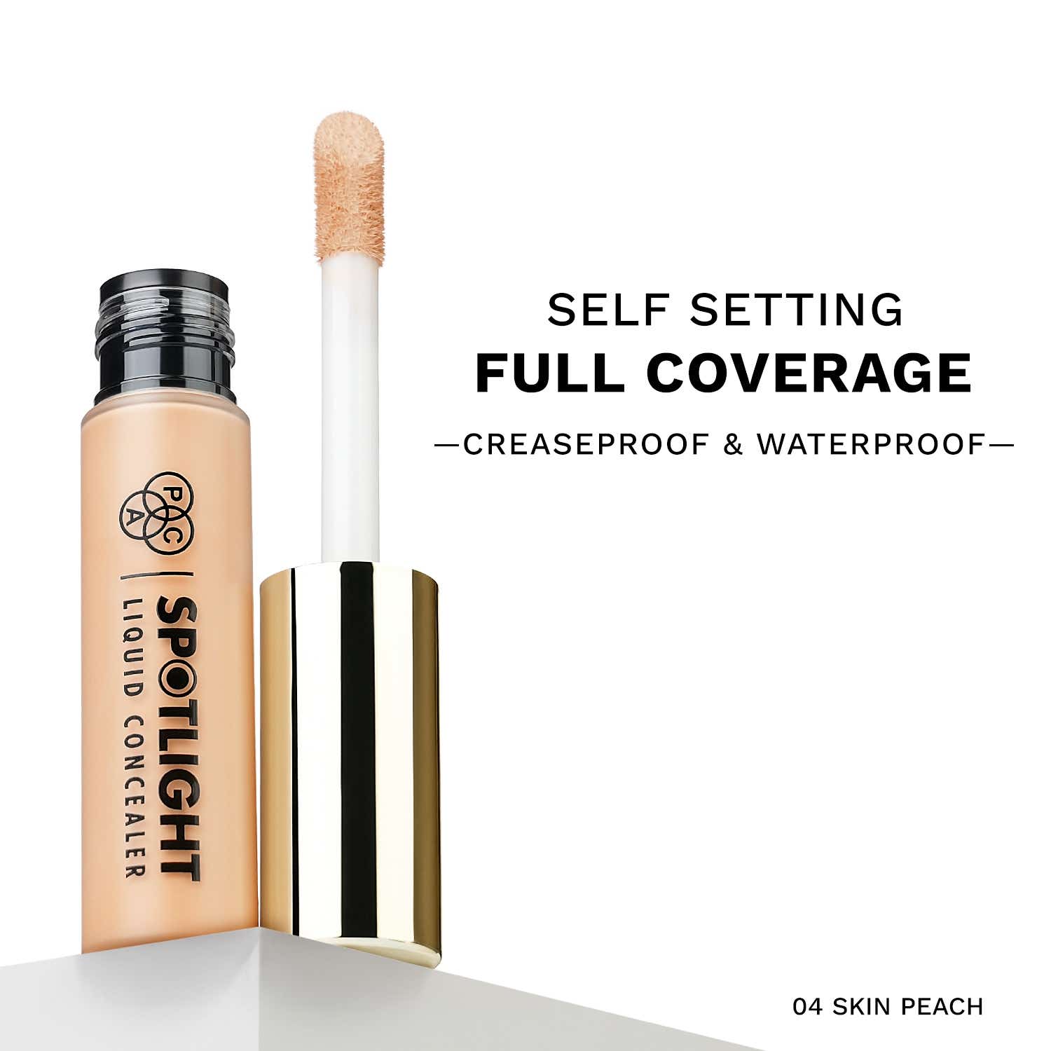 PAC | PAC Spotlight Liquid Concealer - 04 Skin Peach (15g)
