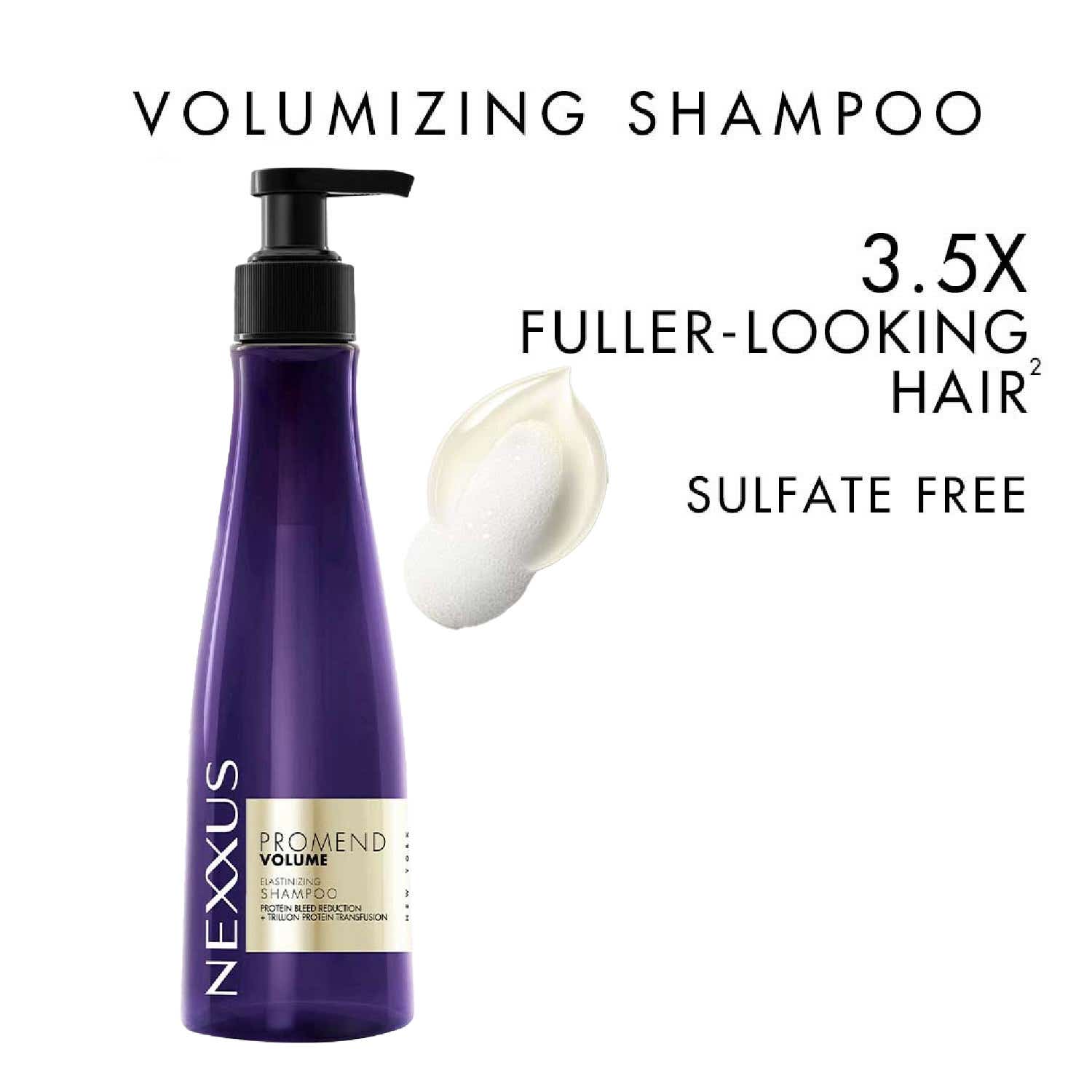 Nexxus | NEXXUS Promend Shampoo, with Elastin Protein, Volumizing Shampoo for Natural Resilience (250 ml)
