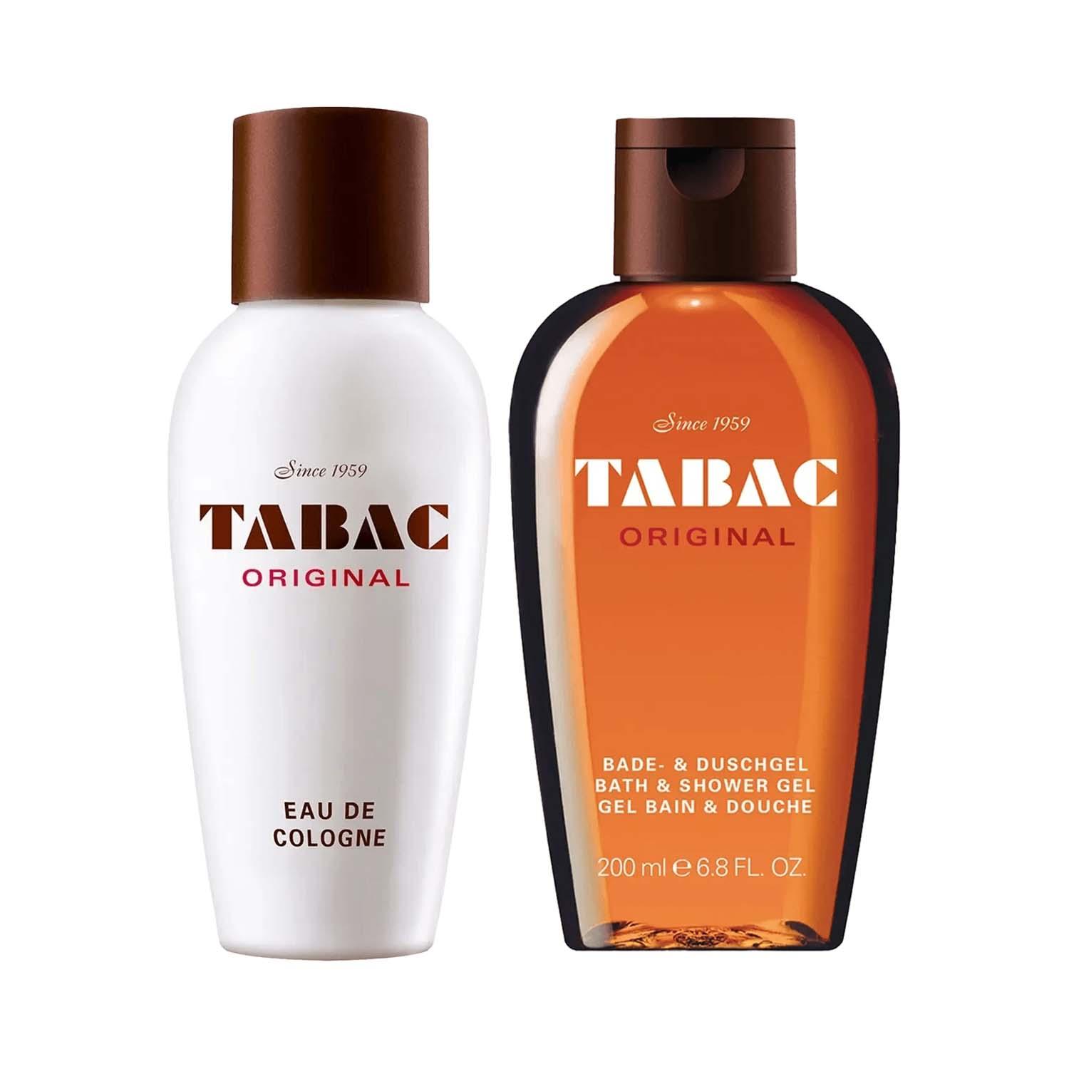 Tabac | Tabac Original Eau de Cologne (300 ml) & Original Bath & Shower Gel (200 ml) Combo
