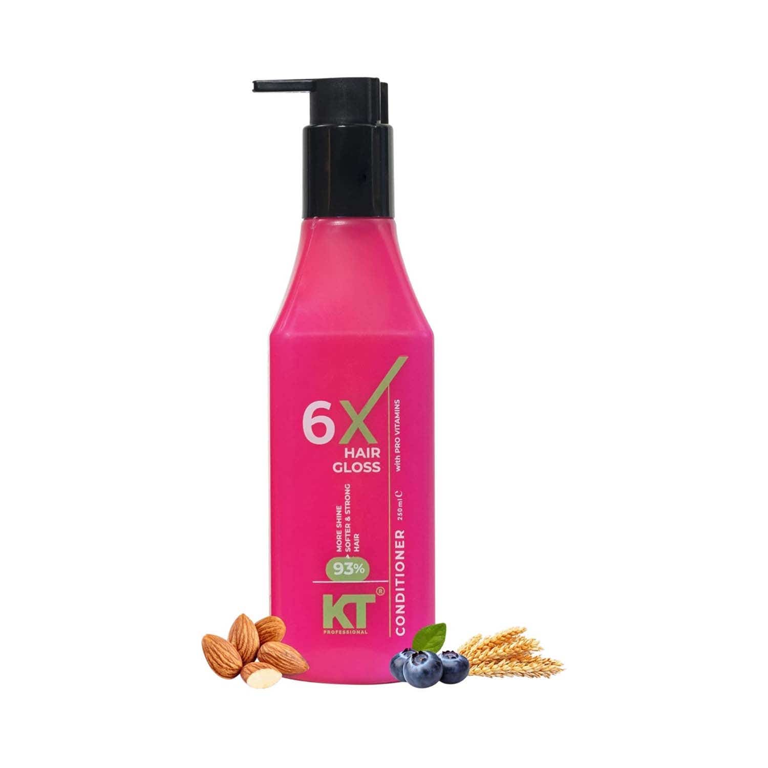 KT Professional | KT Professional 6X Hair Gloss Conditioner Pro-Vitamin Enriched (250 ml)
