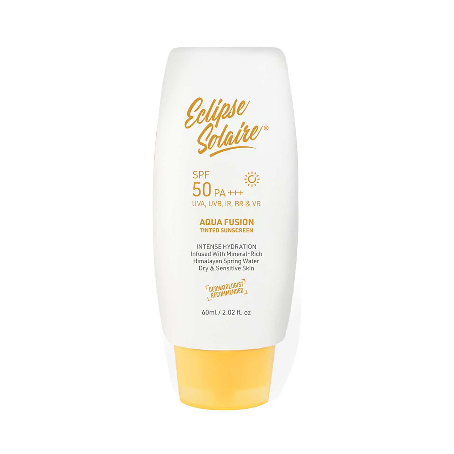 Eclipse Solaire | Eclipse Solaire Aqua Fusion Sunscreen - 5X Protection With SPF 50 PA+++ (60 ml)