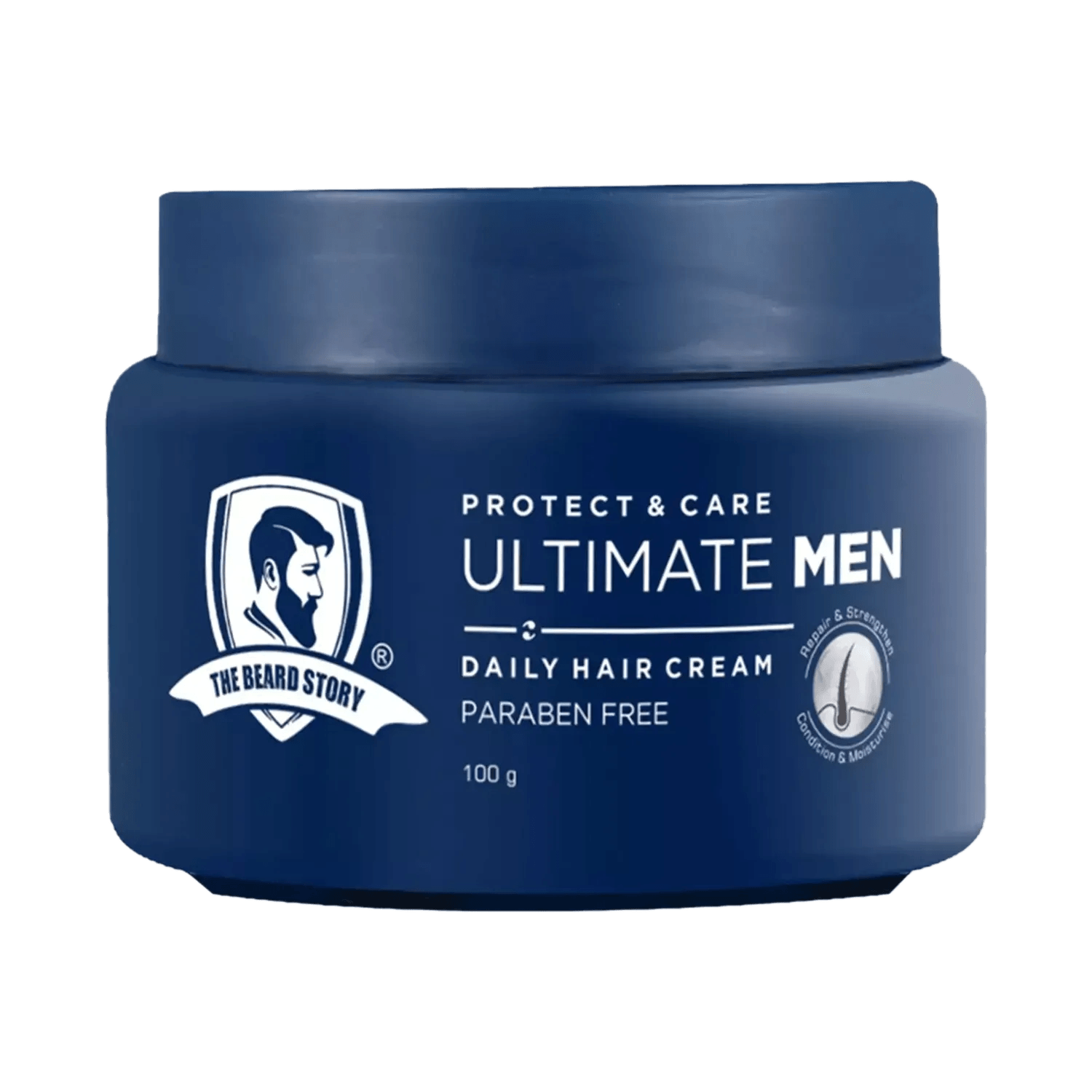 The Beard Story | The Beard Story Protect & Care Ultimate Men Daily Hair Cream (100gm)
