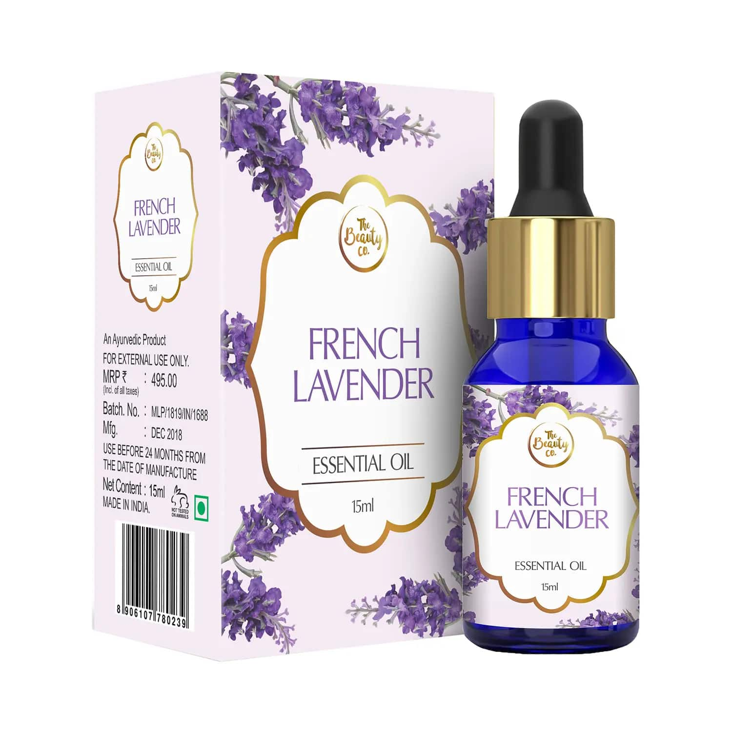 The Beauty Co. | The Beauty Co. French Lavender Essential Body Oil (15ml)