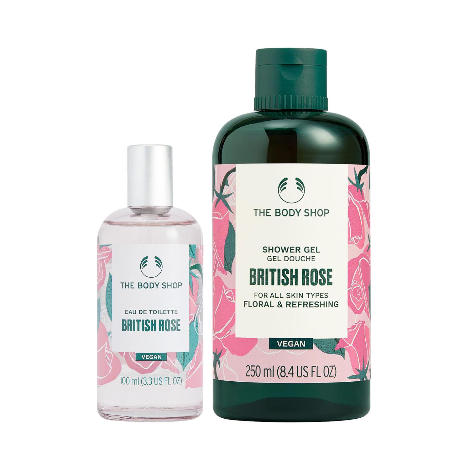 The Body Shop | The Body Shop British Rose Shower Gel & Eau De Toilette Combo