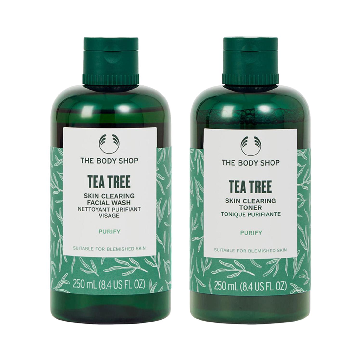 The Body Shop | The Body Shop Tea Tree Facial Wash & Toner Combo
