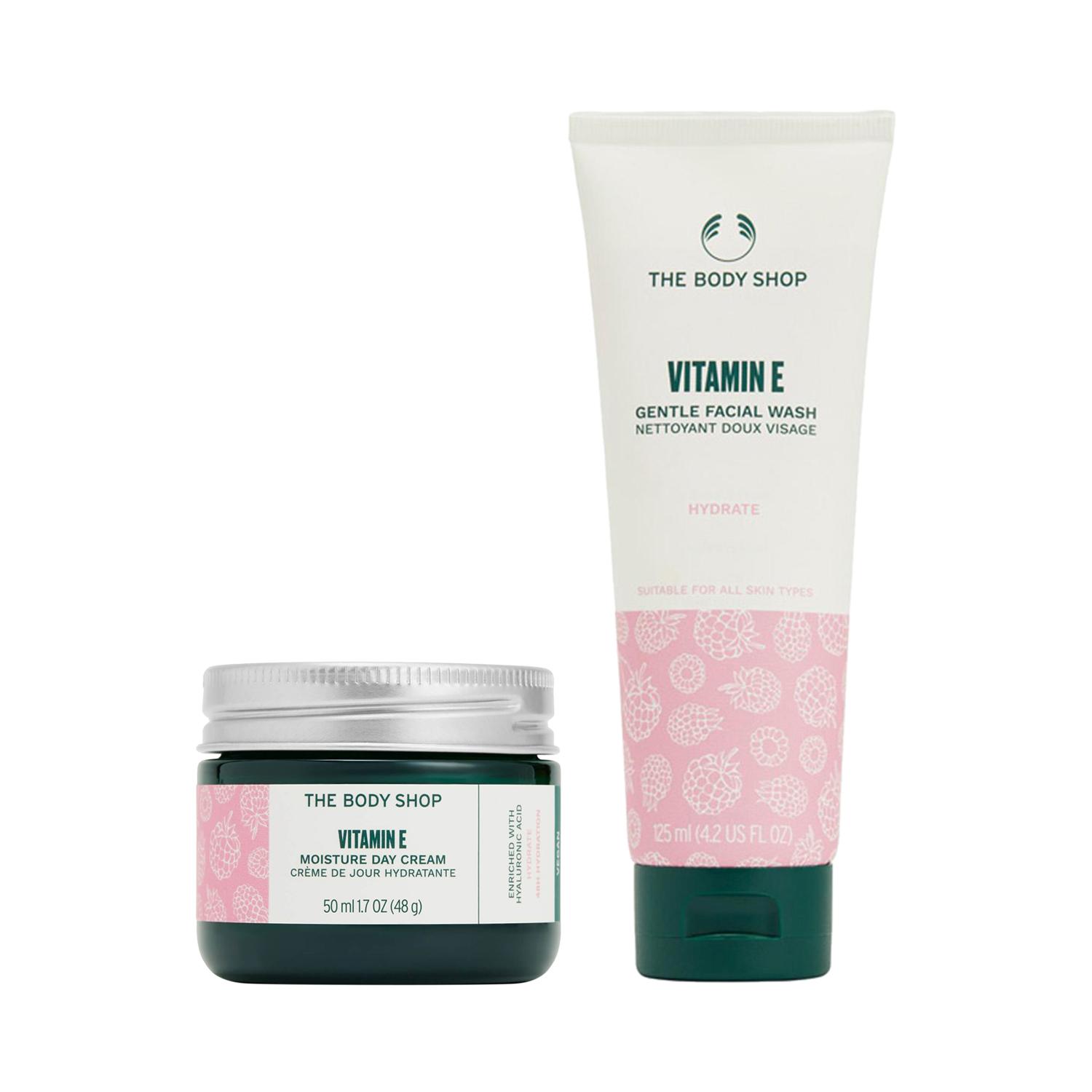 The Body Shop | The Body Shop Vitamin E Moisture Cream & Face Wash Combo