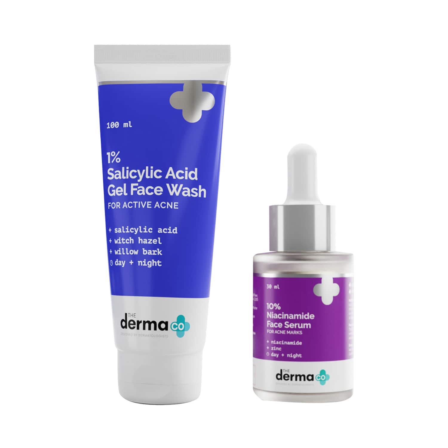 The Derma Co | The Derma Co. Farewell Acne & Acne Marks Combo