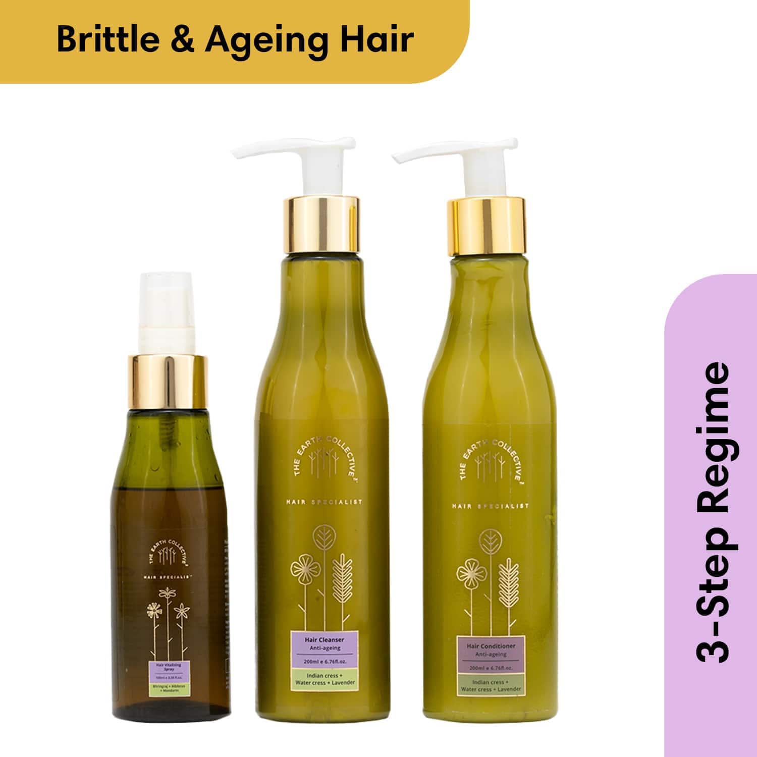 The Earth Collective | The Earth Collective Anti-Ageing Hair Regime Combo