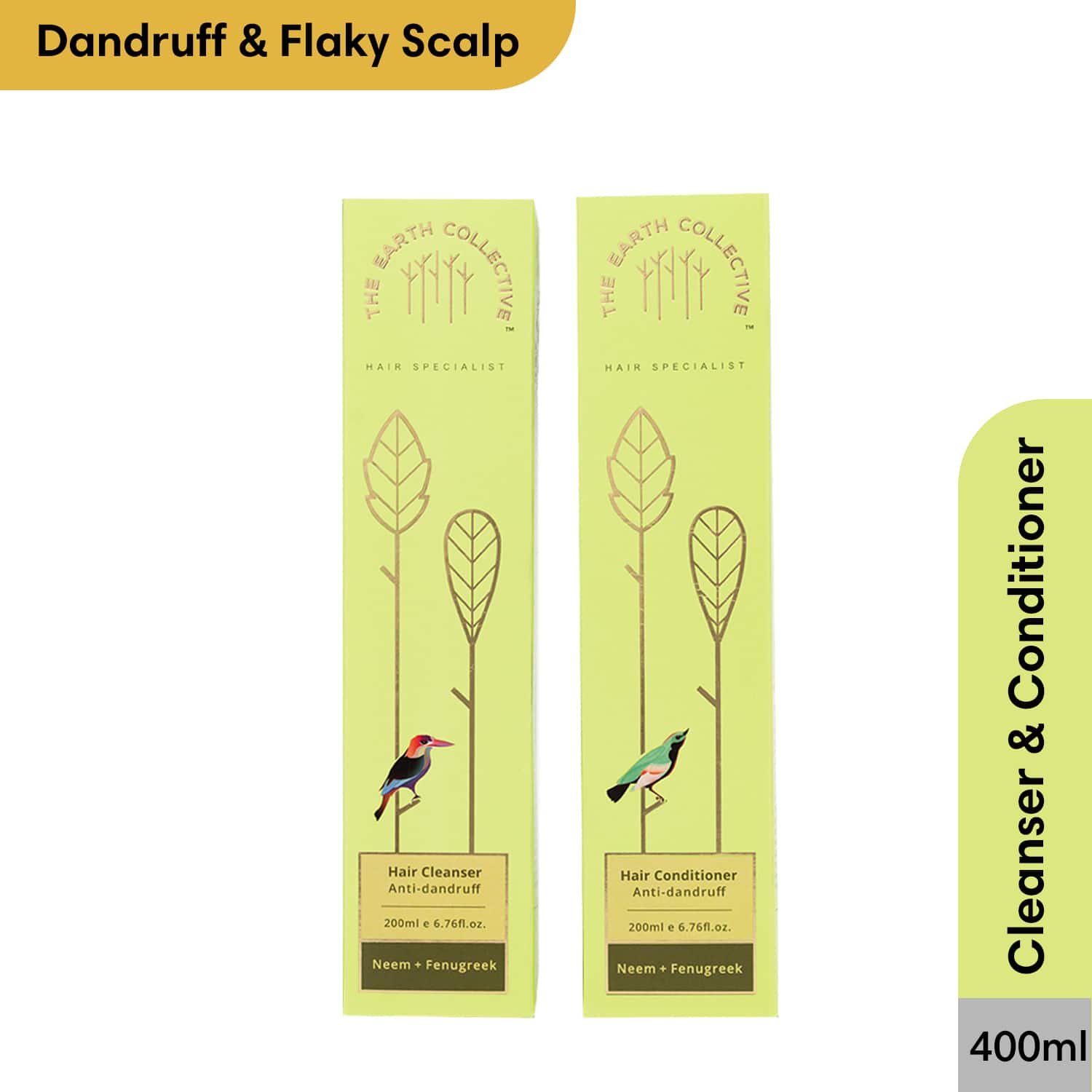 The Earth Collective | The Earth Collective Combo Pack Anti - Dandruff