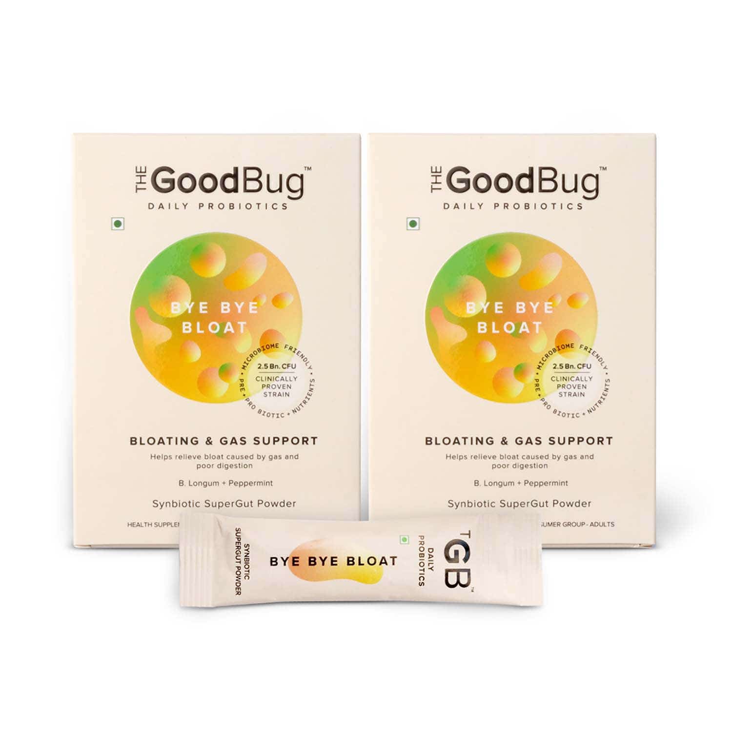 Buy The Good Bug Bye Bye Bloat Supergut Powder For Bloating & Gas ...