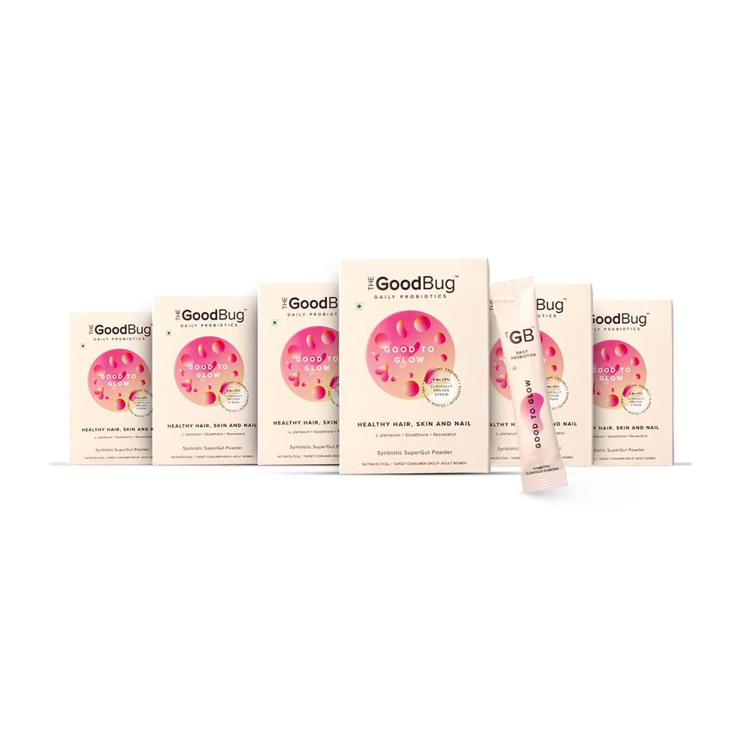 The Good Bug | The Good Bug Good To Glow Supergut Powder (Pack Of 6 x 15 Sachet) Combo