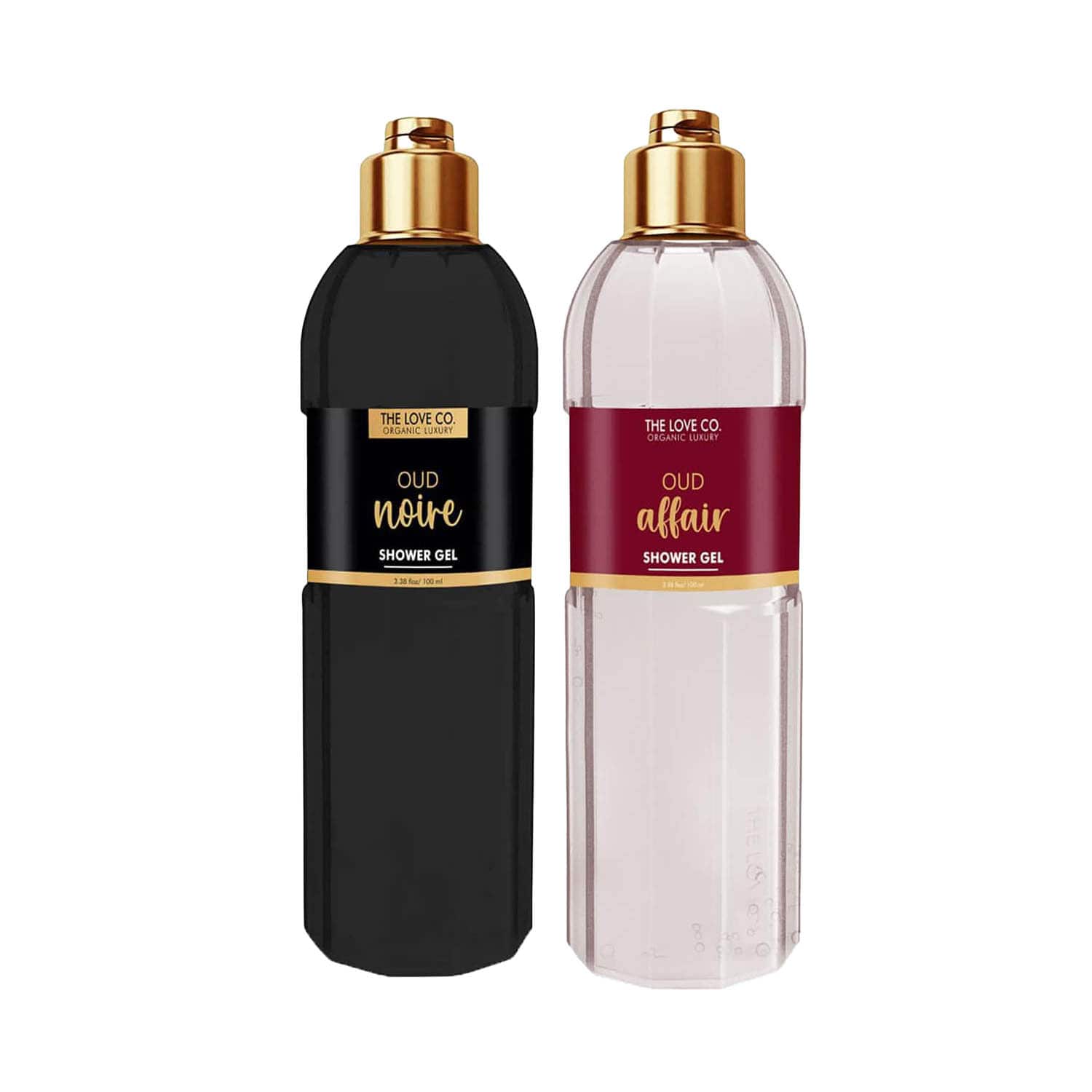 THE LOVE CO. | THE LOVE CO. Oud Noire + Oud Affair Shower Gel Pack of 2 Combo