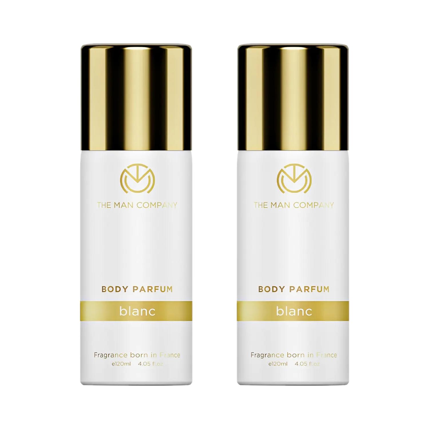 The Man Company | The Man Company Blanc Body Spray Perfume (120ml) Pack Of 2 Combo