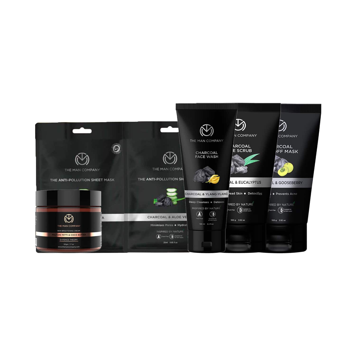The Man Company | The Man Company Combo for Oily Skin - (Set of 5)