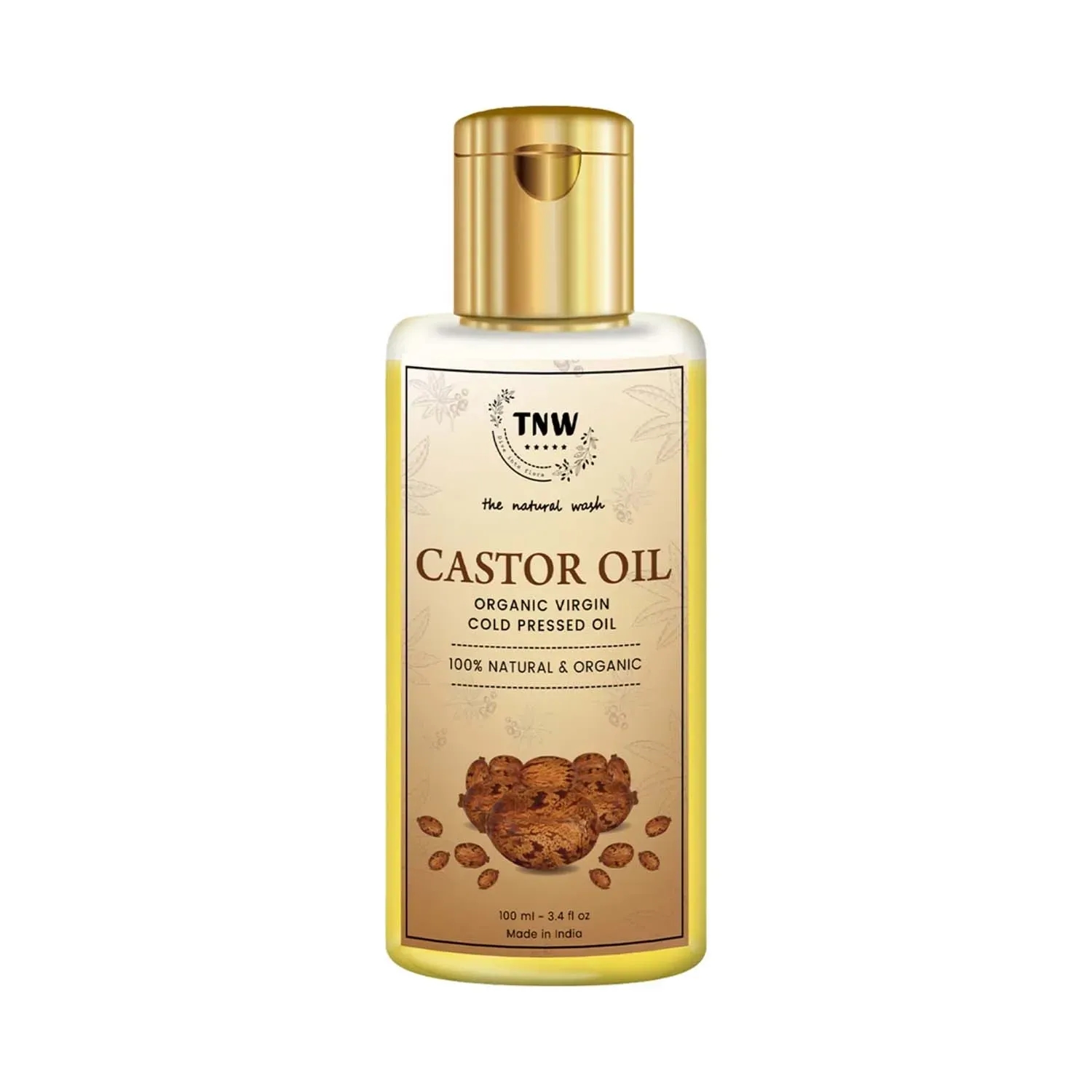 TNW The Natural Wash | TNW The Natural Wash Pure Castor Oil For Healthy Hair and Skin (100ml)