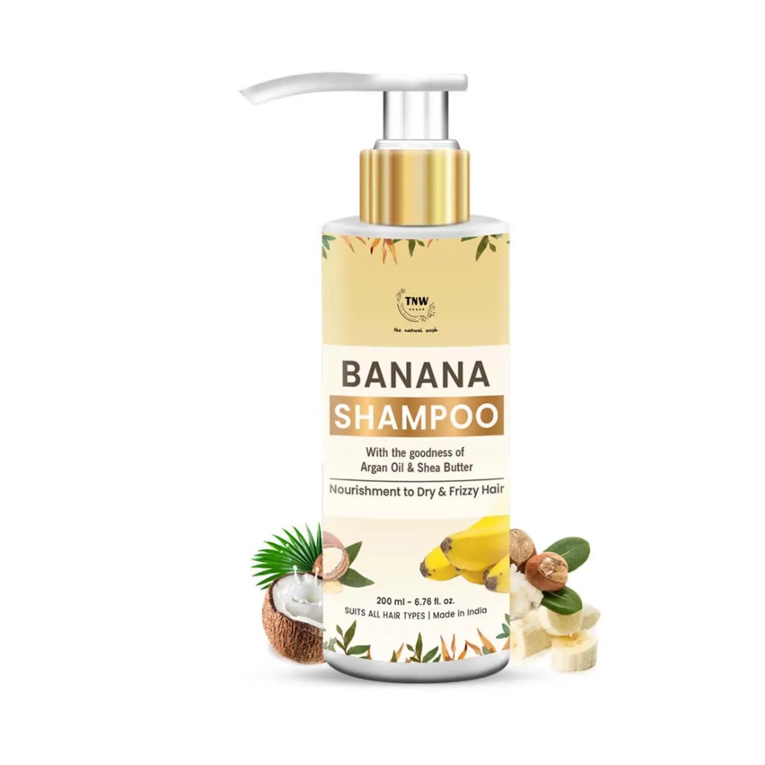 TNW The Natural Wash | TNW The Natural Wash Banana Shampoo (200ml)
