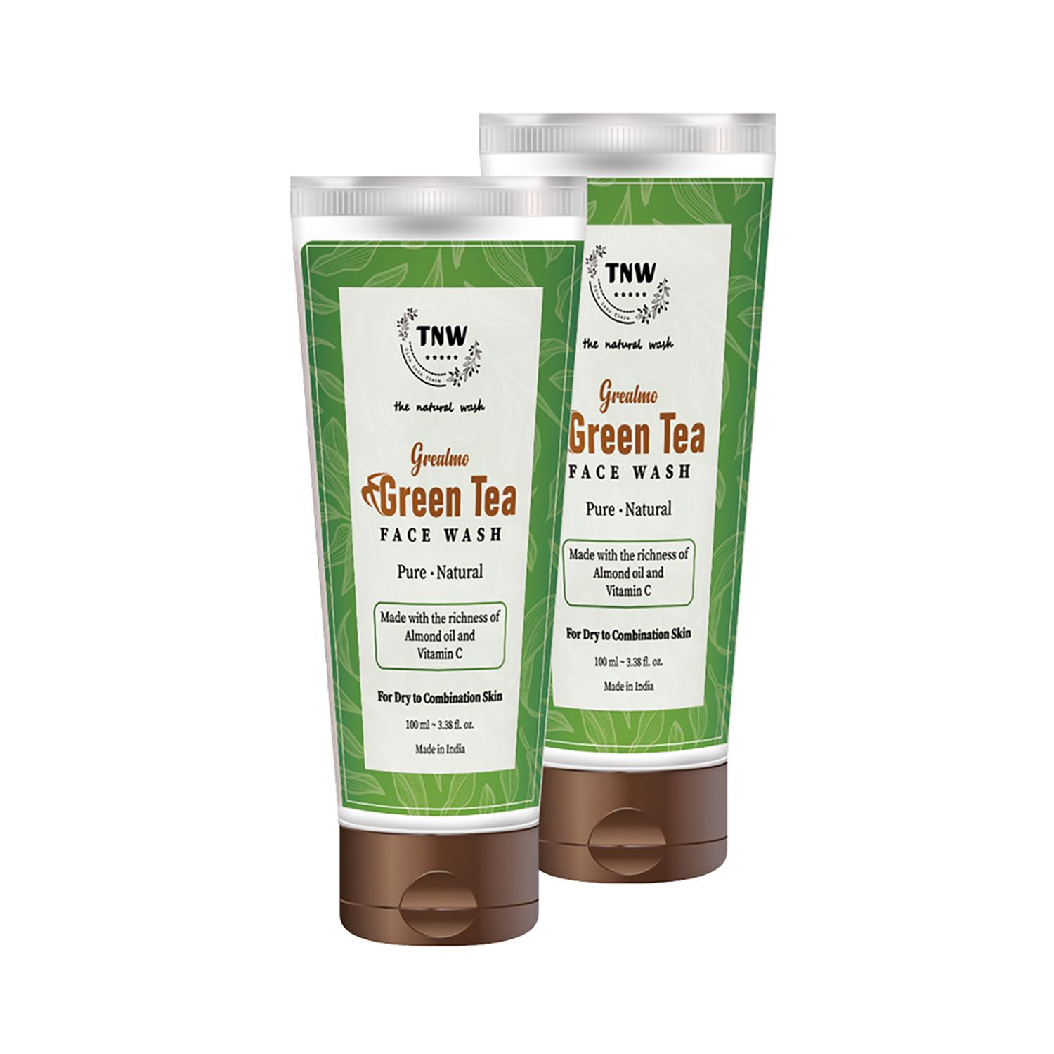 TNW The Natural Wash | TNW - The Natural Wash Green Tea Face Wash Pack of 2 Combo