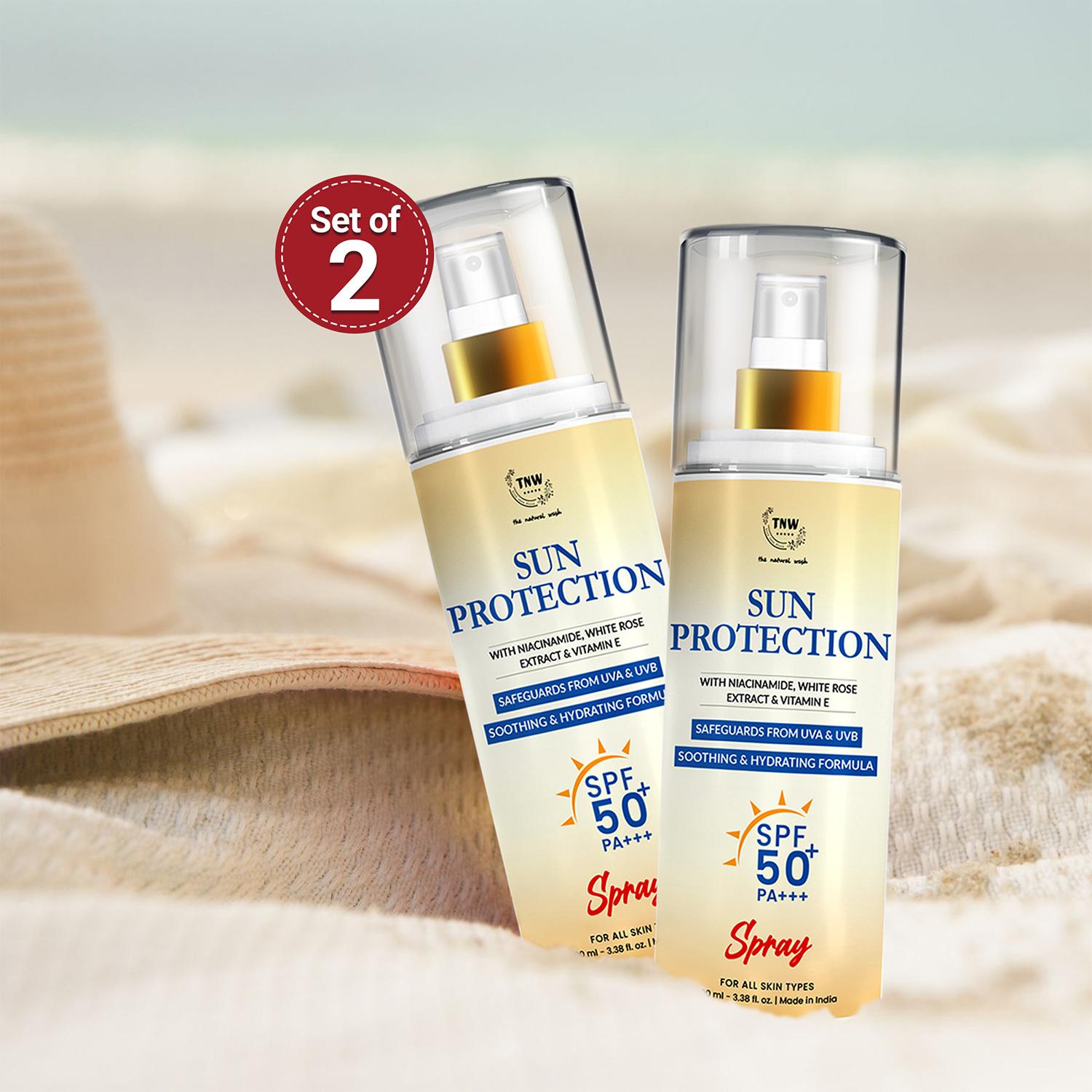 TNW The Natural Wash | TNW - The Natural Wash Sun Protection SPF 50 Spray Pack of 2 Combo