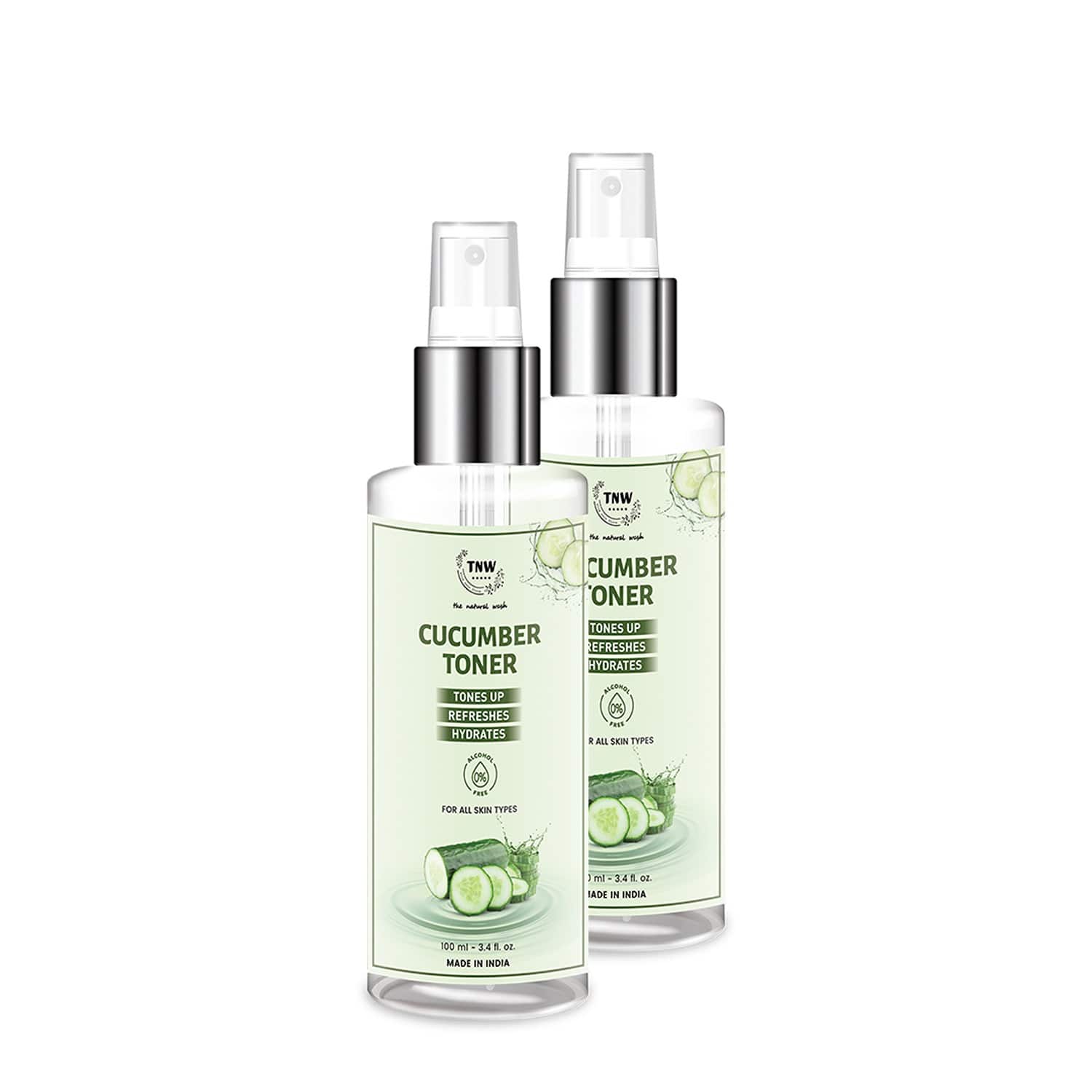 TNW The Natural Wash | TNW The Natural Wash Cucumber Toner Pack of 2 Combo