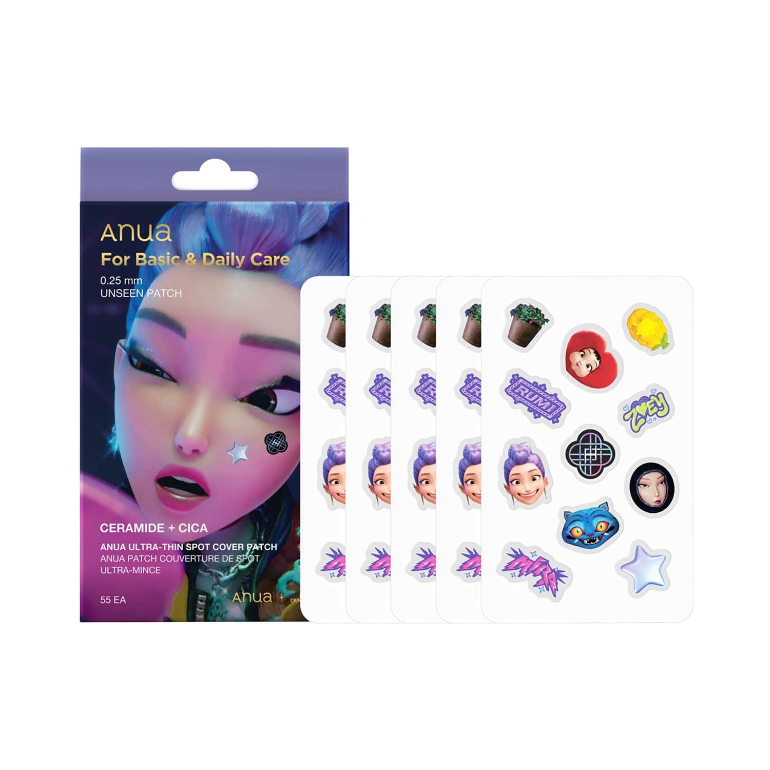 Anua | Anua Ultra-Thin Spot Cover Patch - K-Pop Demon Hunters Special Edition (55 pcs)