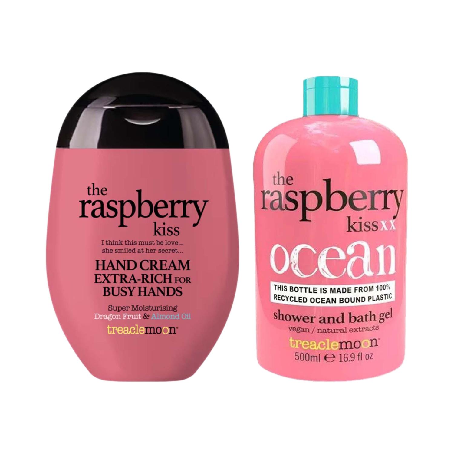 Treaclemoon | Treaclemoon The Raspberry Kiss Shower Gel (500 ml) + The Raspberry Kiss Hand Cream (75 ml) Combo
