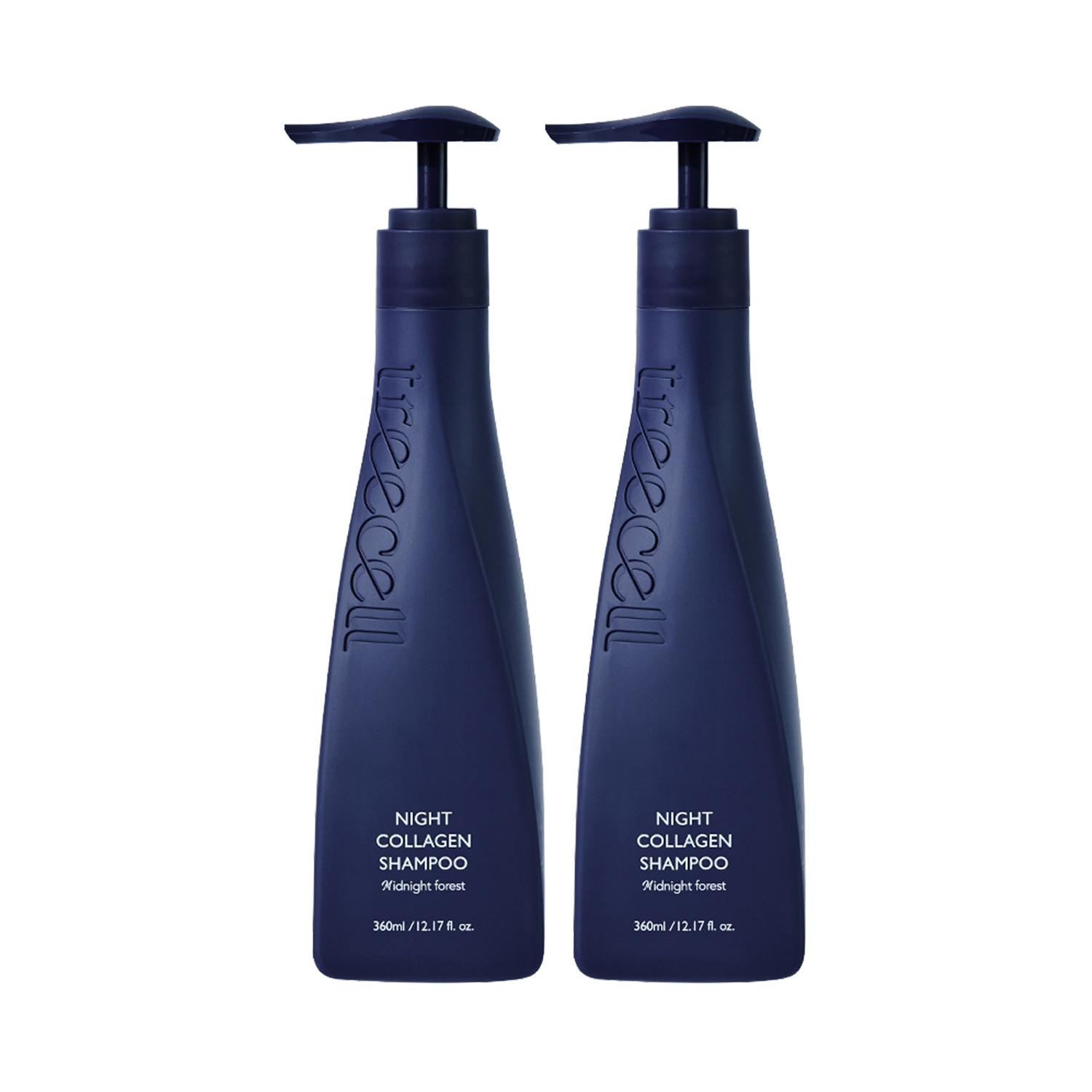 Treecell | Treecell Night Collagen Shampoo Midnight Forest Pack of 2 Combo