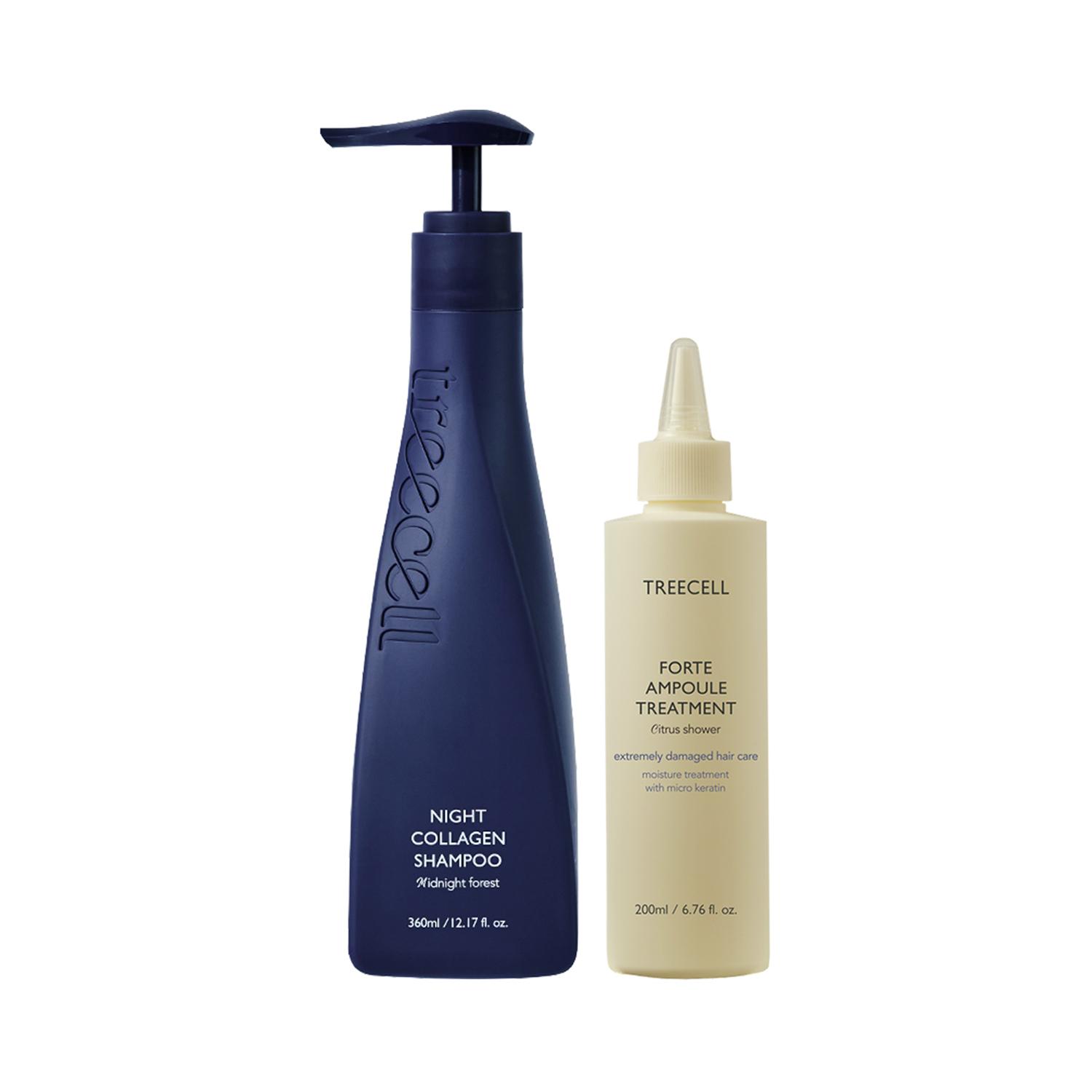Treecell | Treecell Bestselling Haircare Combo for Damaged Hair - Shampoo + Ampoule Treatment