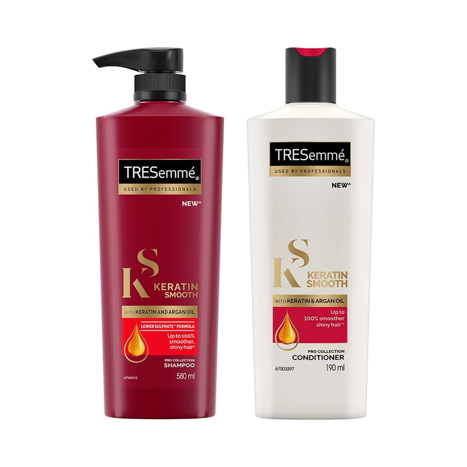 Tresemme | Tresemme Keratin Smooth XL Shampoo & Conditioner Combo