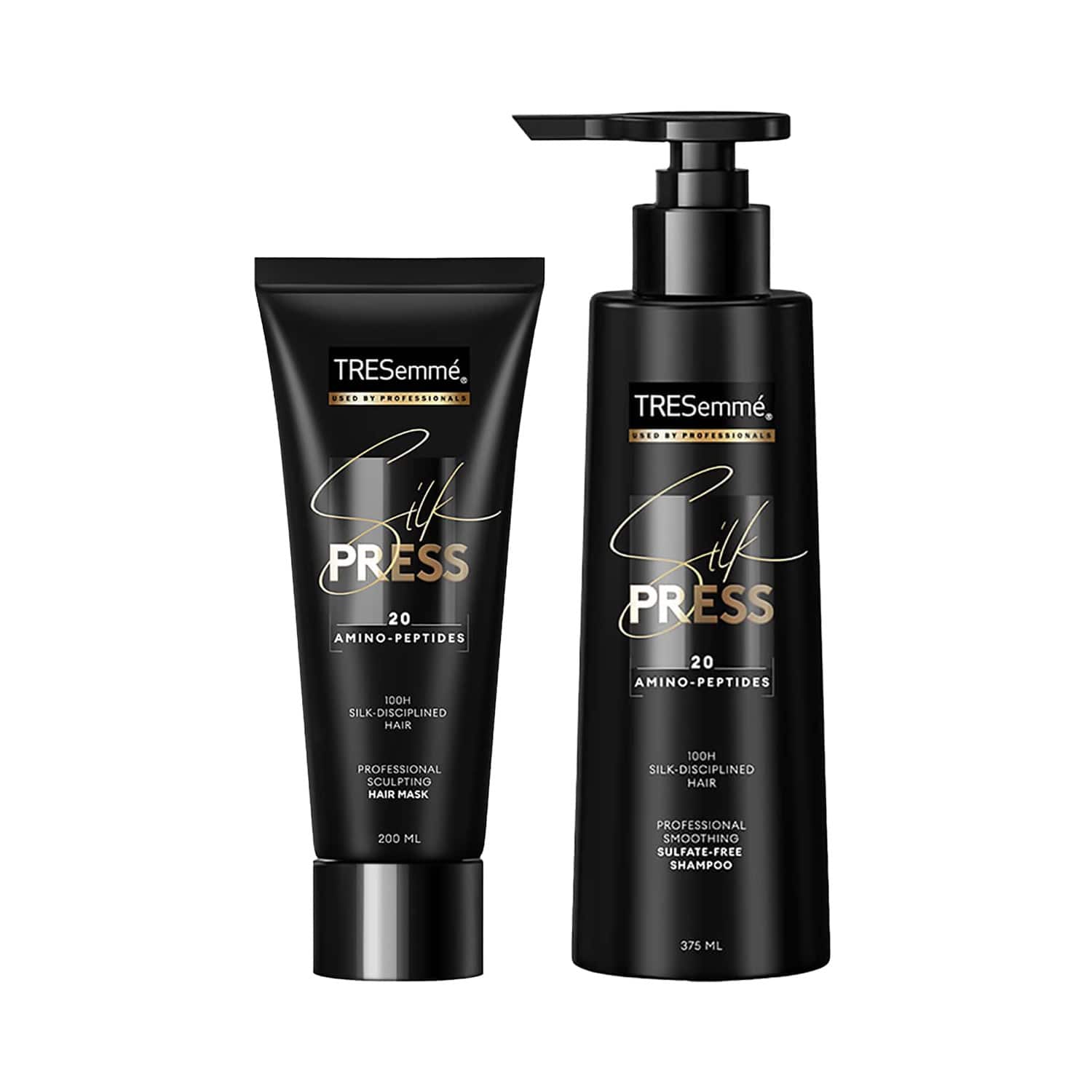 Tresemme | Tresemme Silk Press Smoothing Shampoo & Sculpting Hair Mask(375 ml + 200 ml)