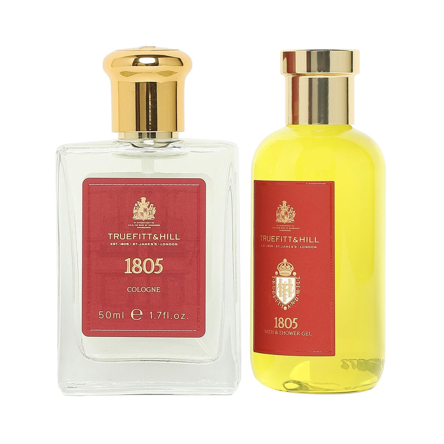 Truefitt & Hill | Truefitt and Hill 1805 Cologne Perfume & 1805 Bath and Shower Gel Essential Grooming Combo