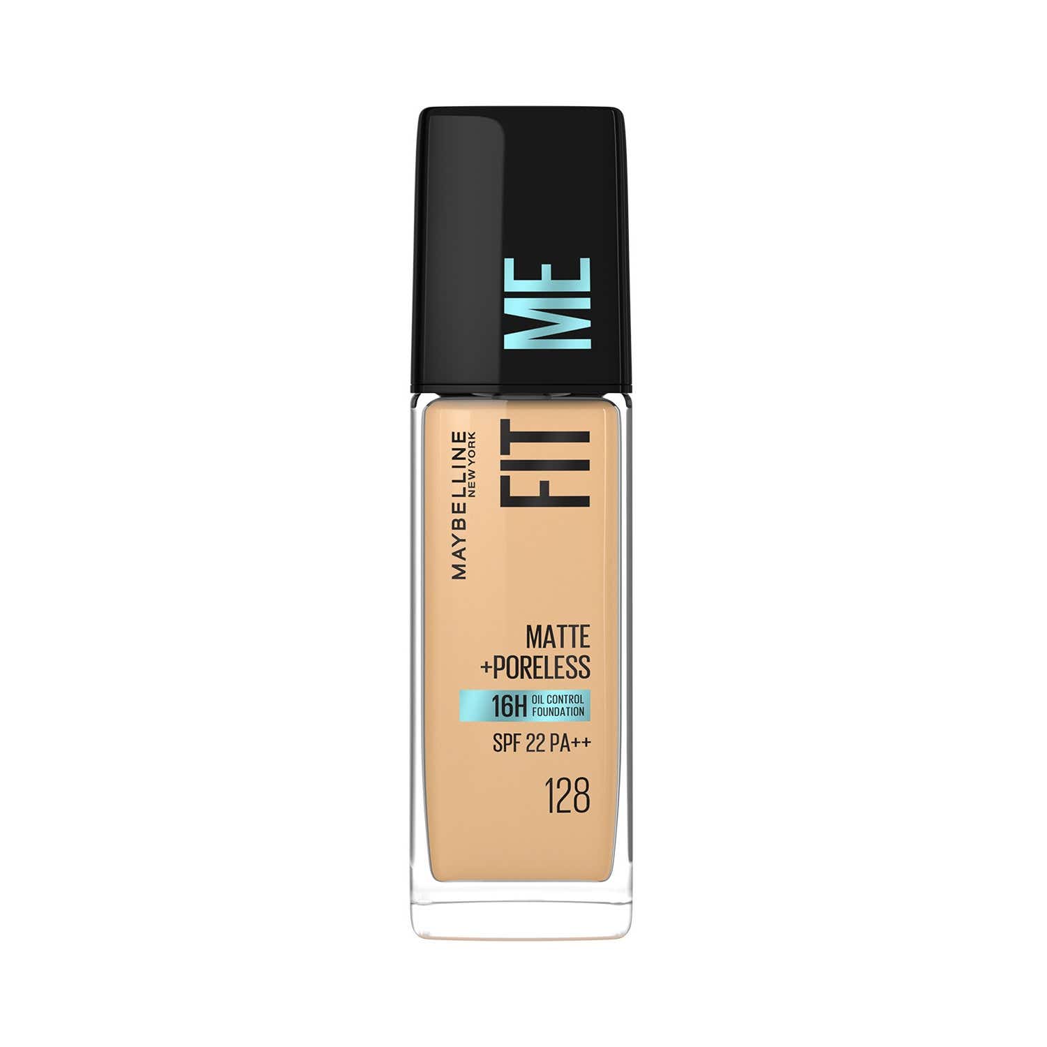 Maybelline New York | Maybelline New York Fit Me Matte + Poreless Liquid Foundation SPF 22 - 128 Warm Nude (30 ml)
