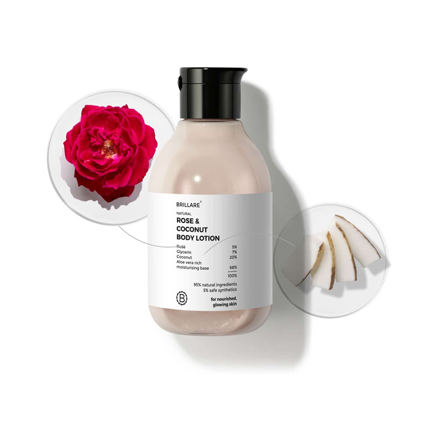 Brillare | Brillare Rose & Coconut Body Lotion (200 ml)