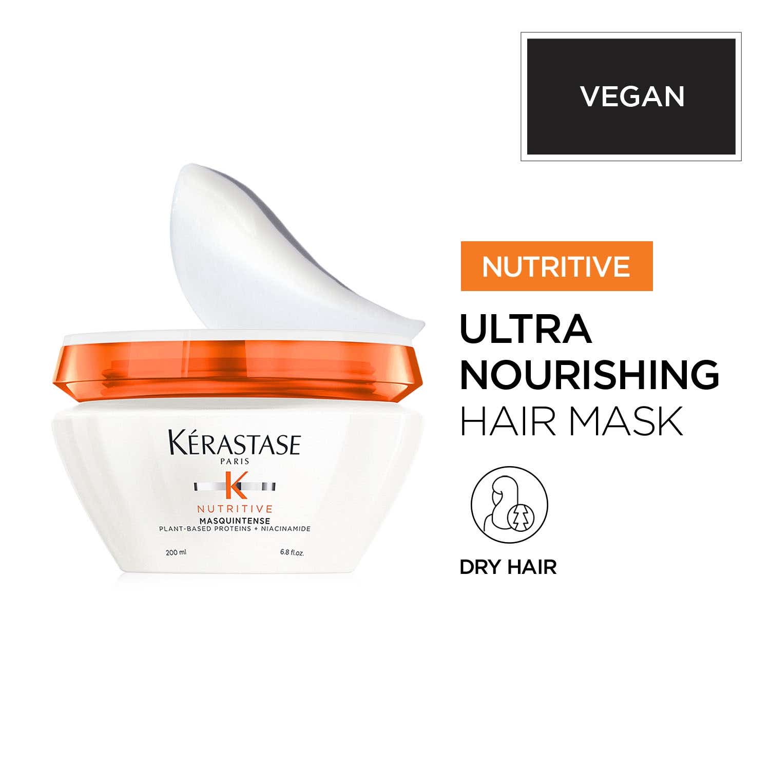 KERASTASE | KERASTASE Nutritive Masquintense Hair Mask with Proteins & Niacinamide (200 ml)