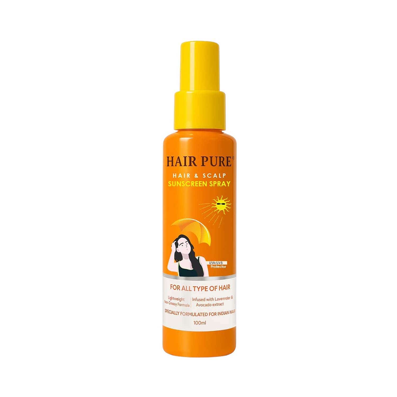 HAIR PURE | Hair Pure Hair & Scalp Sunscreen Spray (100 ml)