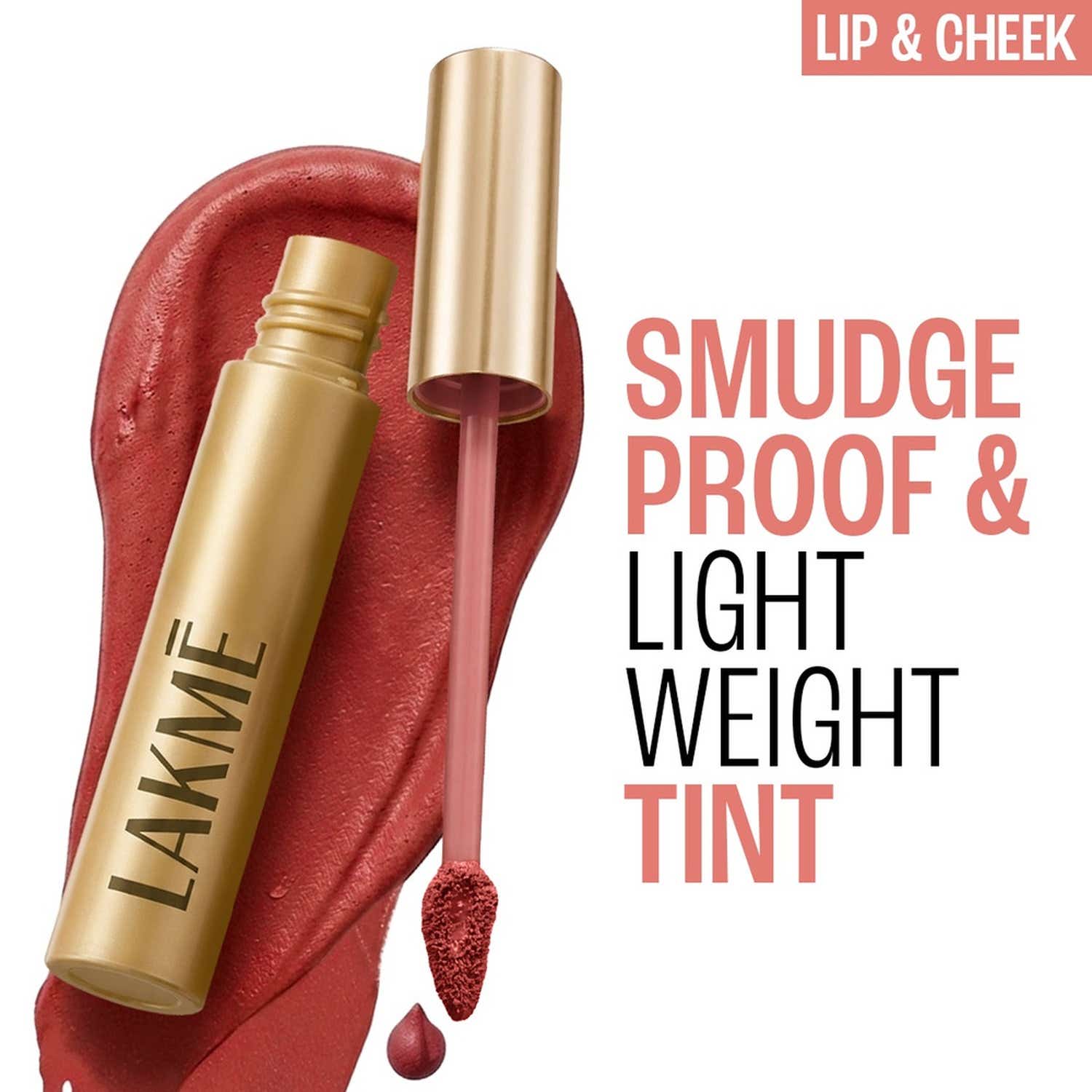 Lakme | Lakme 9to5 Double Duty Lip and Cheek Mousse, Long Lasting and  Lightweight Formula,Coca Soft - (9 g)
